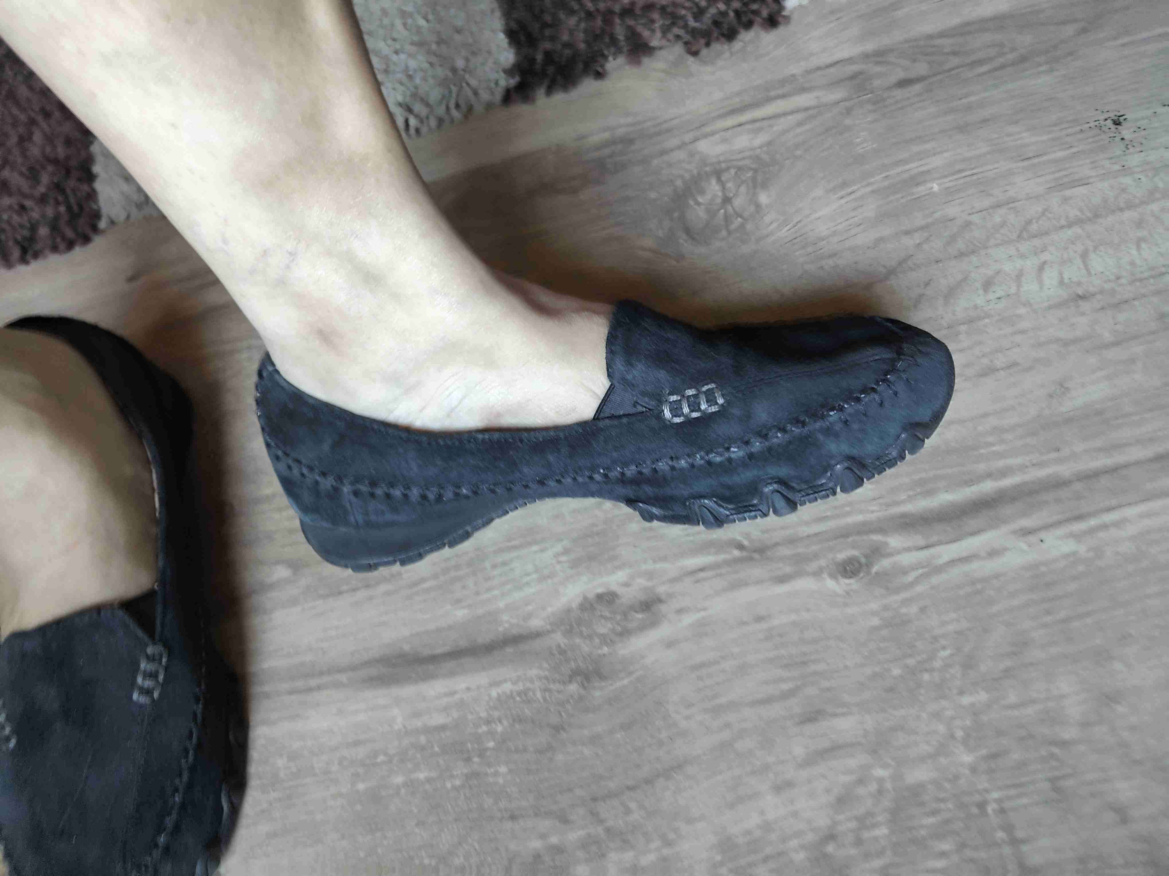 Mocasines negros de hombre - miniatura 1