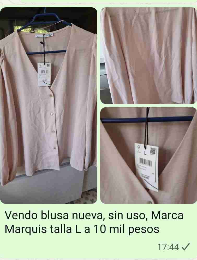 Blusa rosa Marca Marquis talla L - miniatura 4