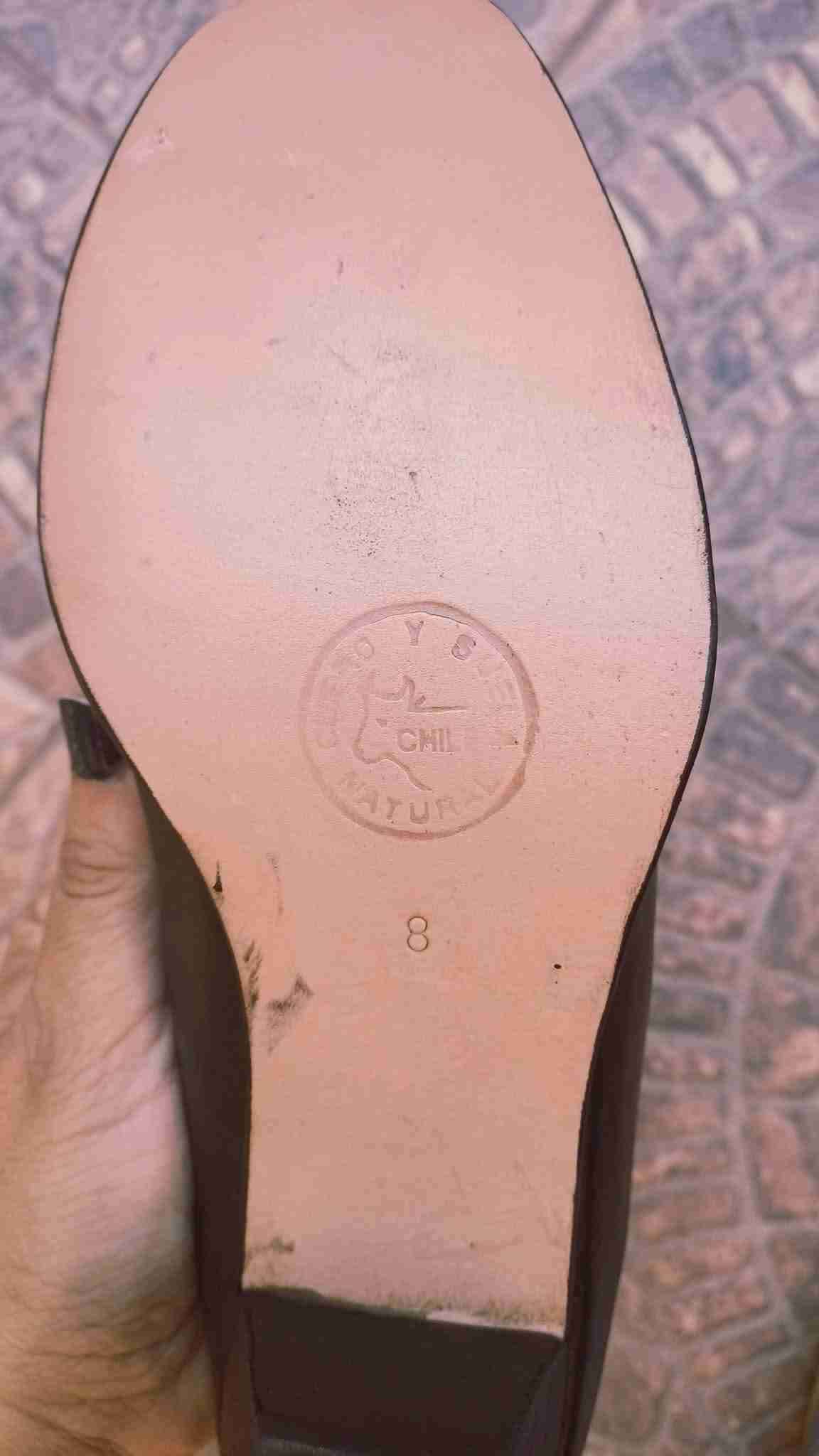 Zapatos negros clásicos de Cuero - 5