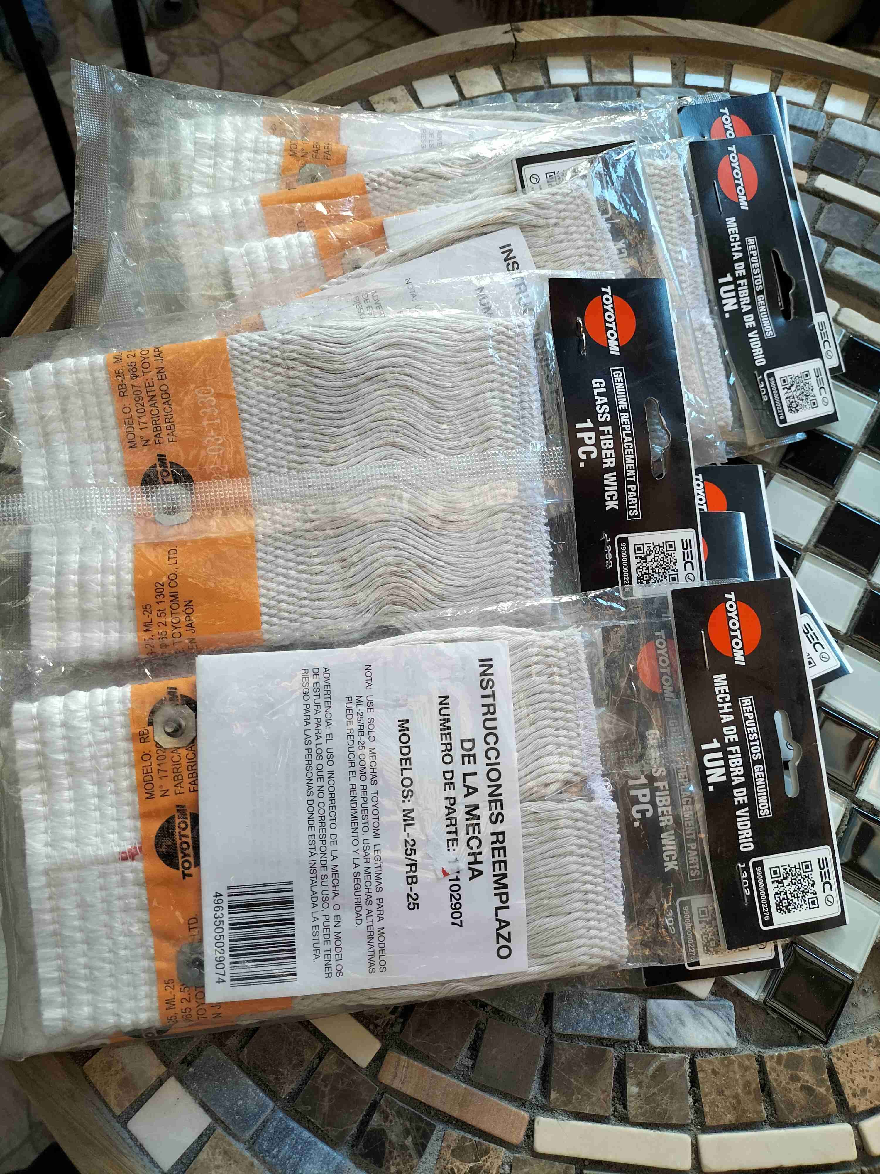 Mecha de fibra de vidrio Toyotomi - miniatura 2