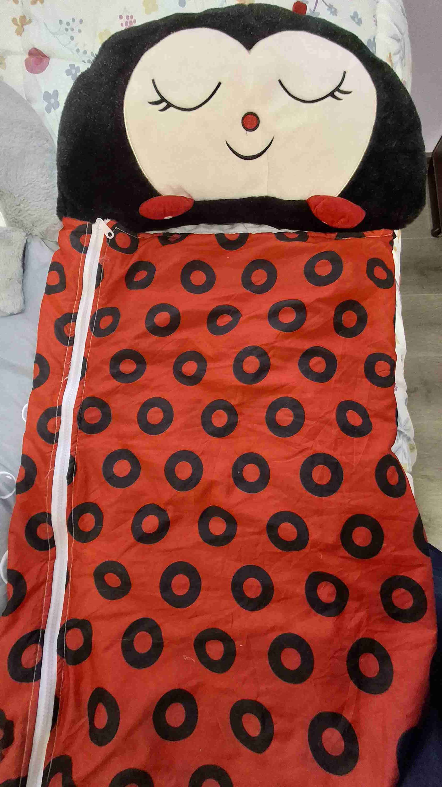 Saco de dormir tiburón gris y chinita - miniatura 2