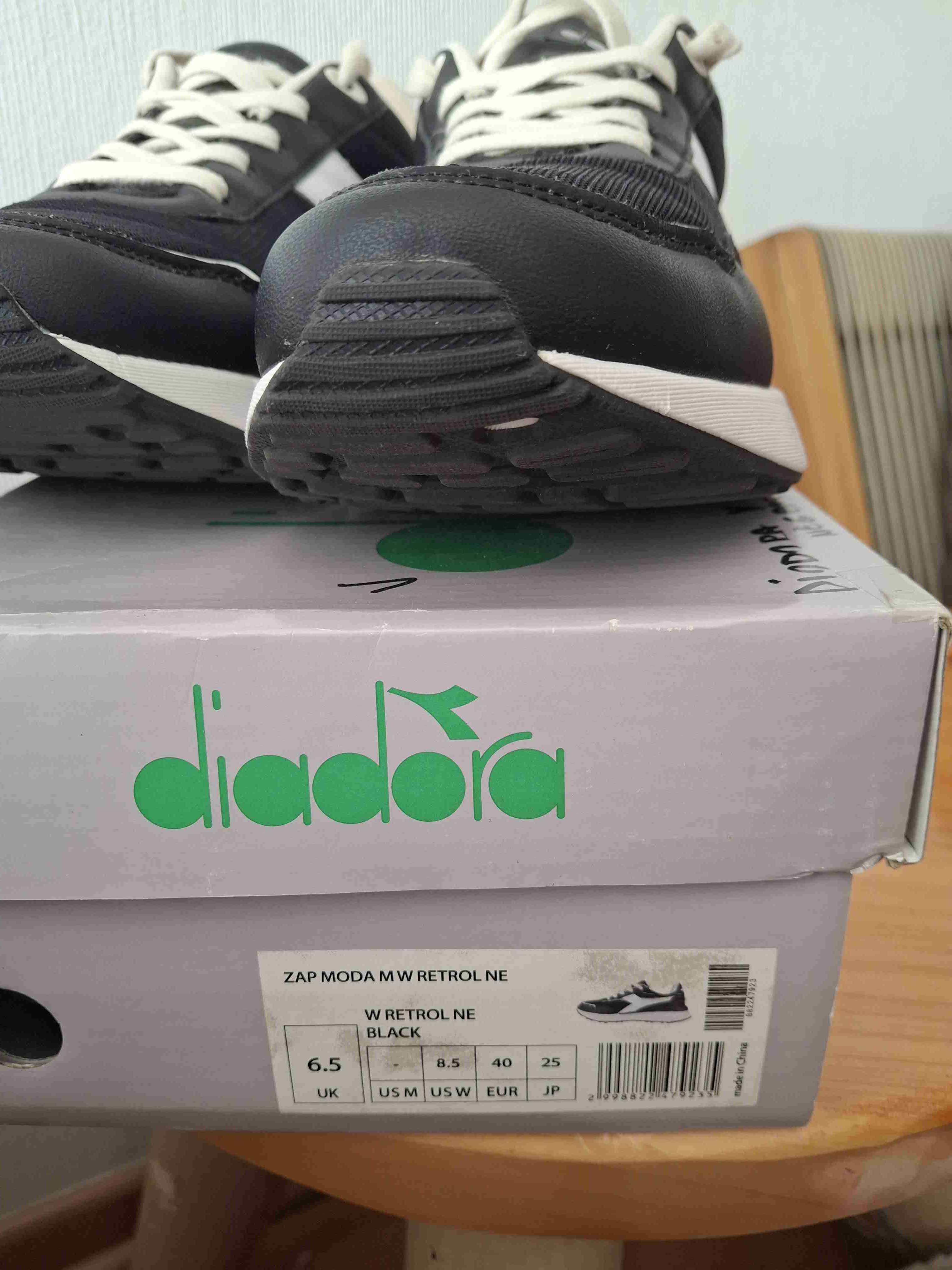 Zapatillas deportivas negras Diadora - miniatura 2