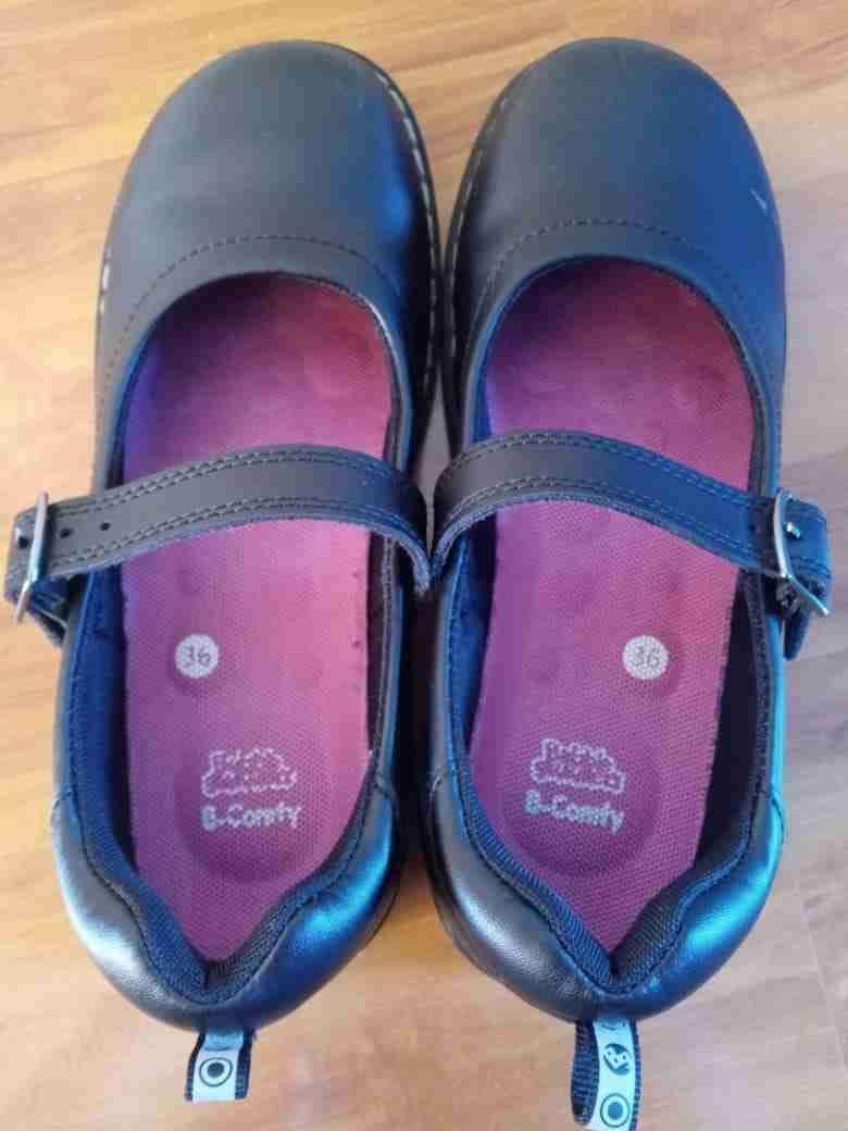 Zapatos negros de niña talla 36 - miniatura 2