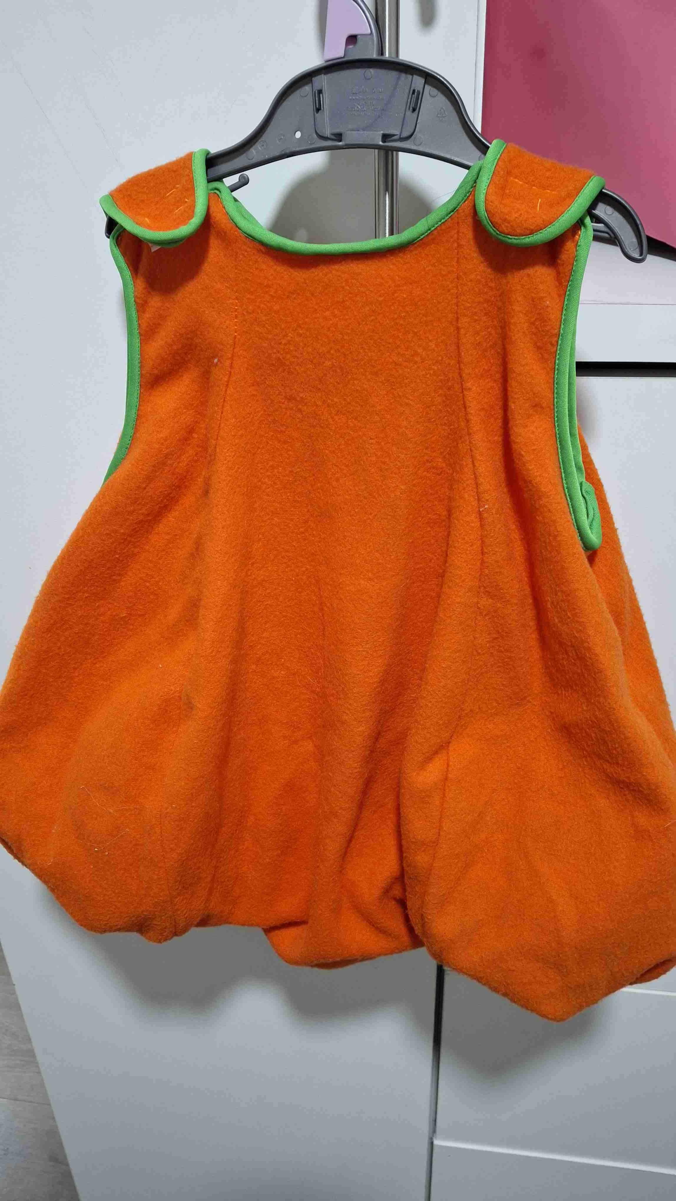 Disfraz de calabaza para bebé - miniatura 3