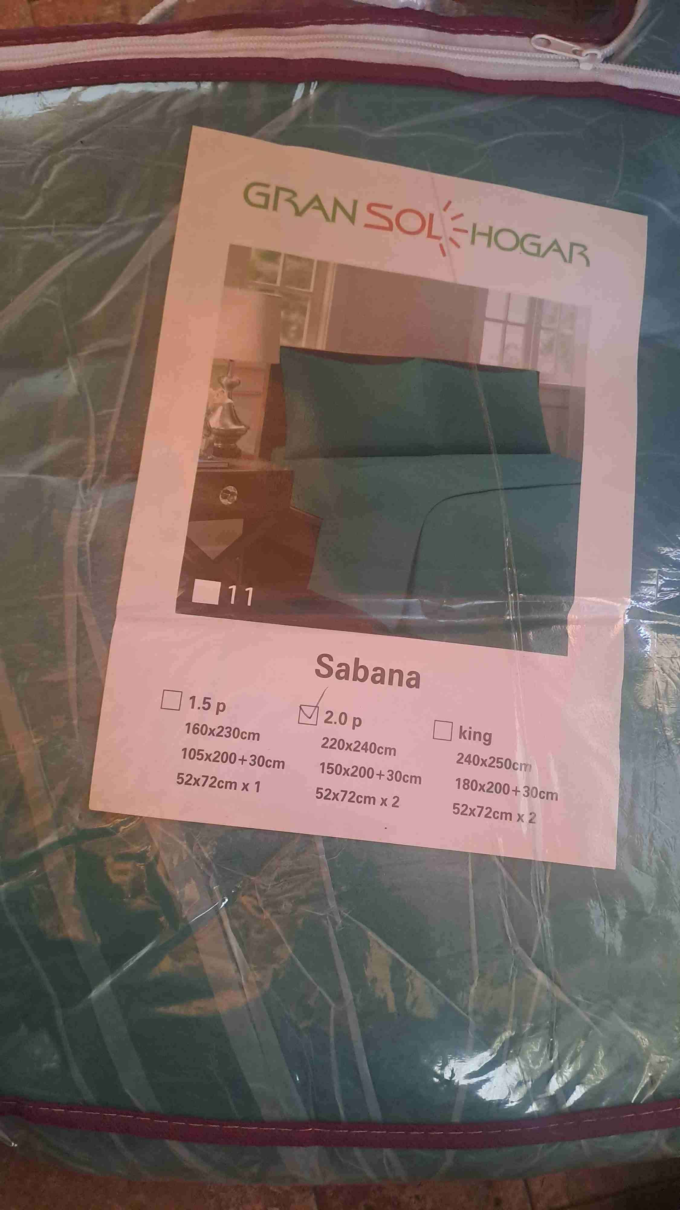 Sábanas de polar Gran Sol Hogar todas las  plazas - miniatura 1