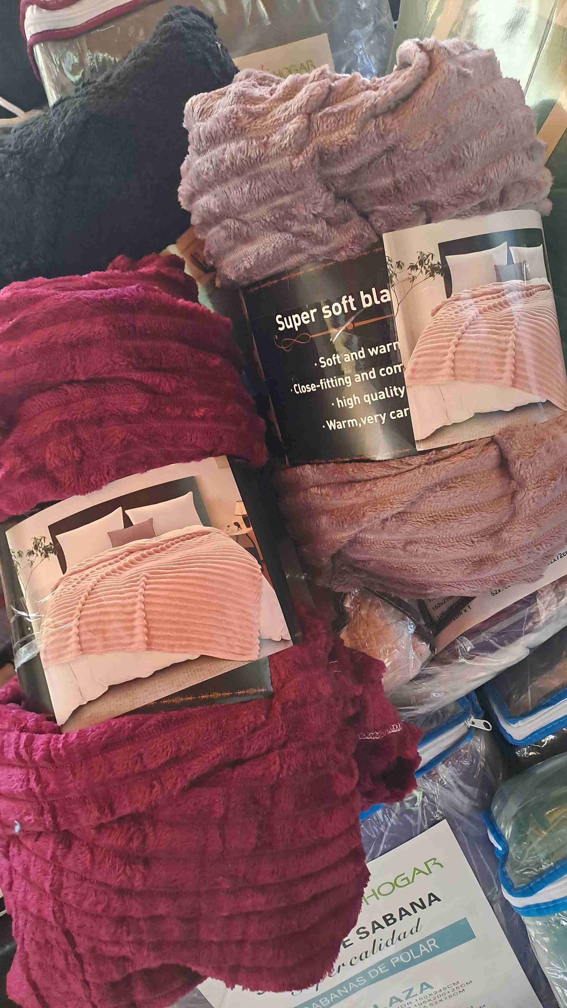 Sábanas de polar Gran Sol Hogar todas las  plazas - miniatura 2