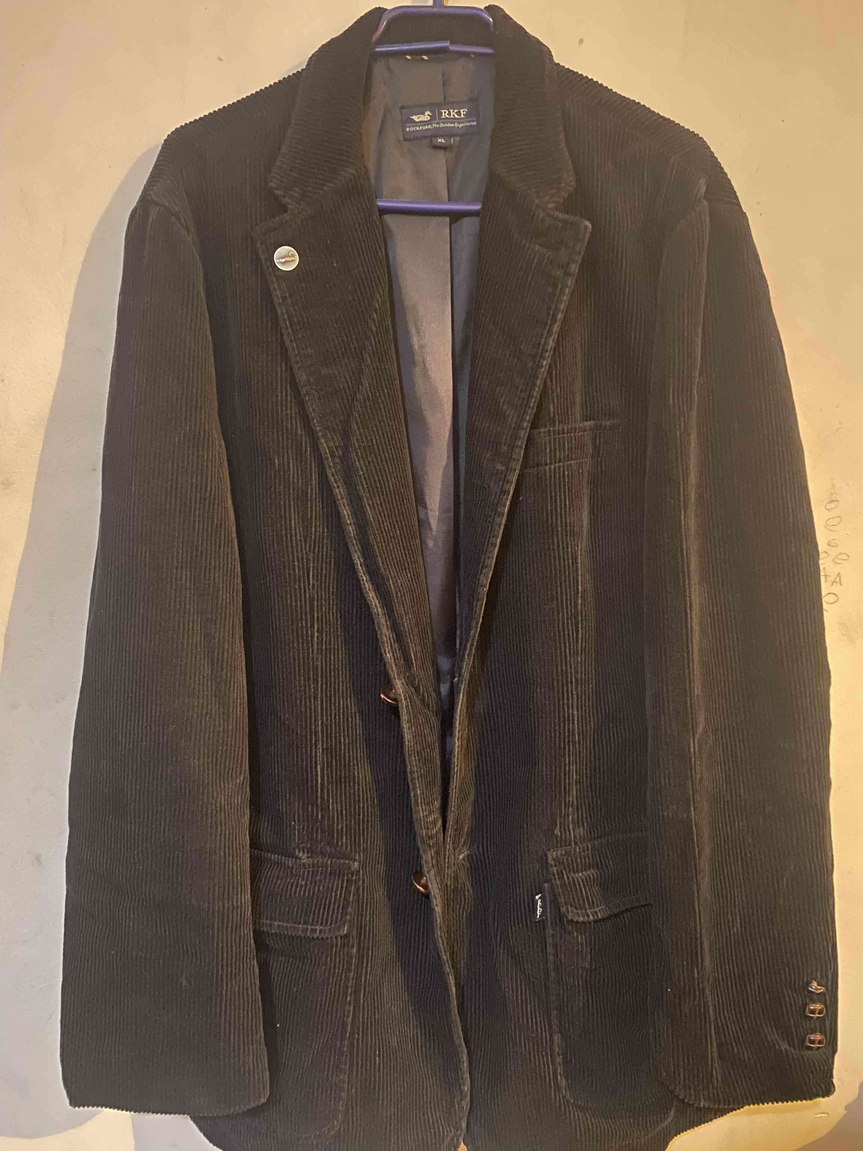 Chaqueta de pana Rockford original excelente estad - miniatura 1