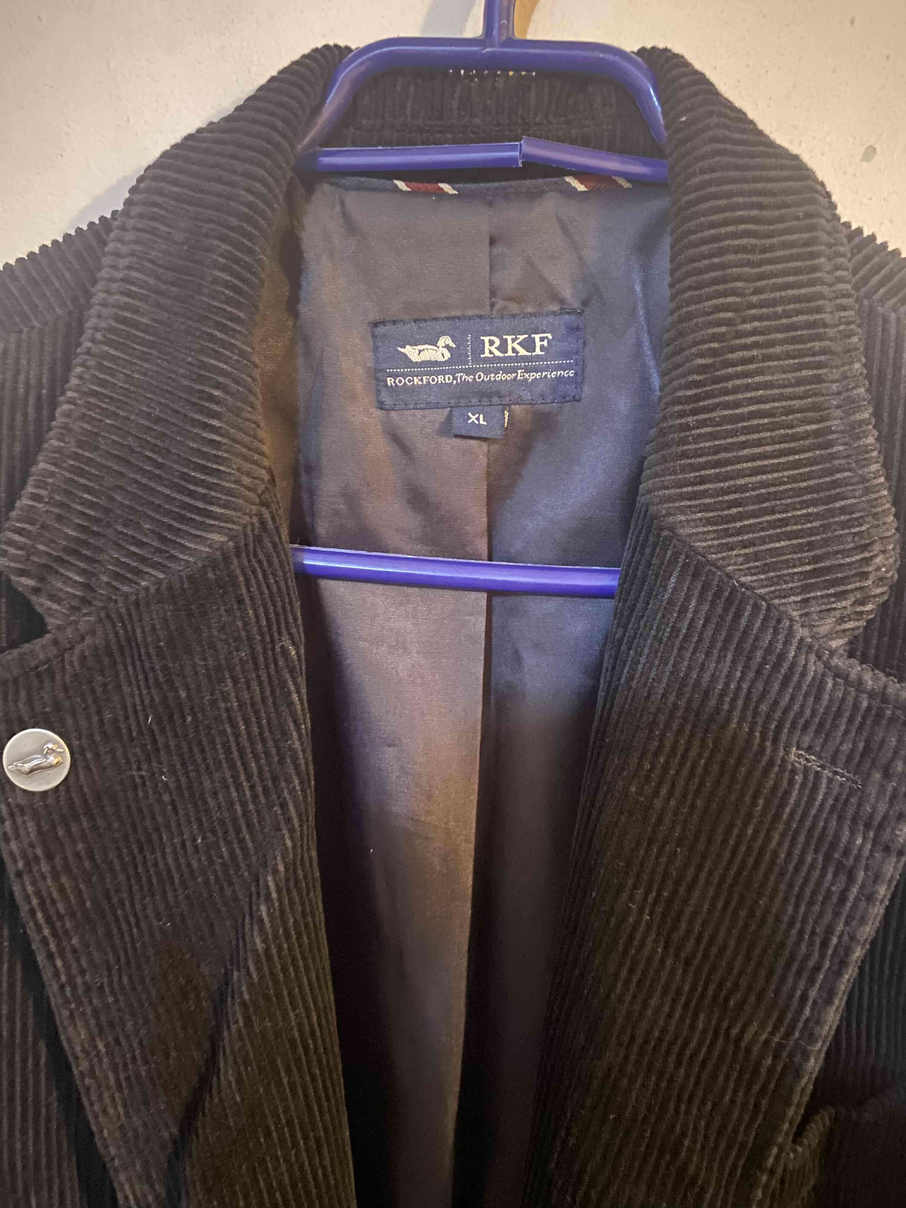 Chaqueta de pana Rockford original excelente estad - miniatura 3