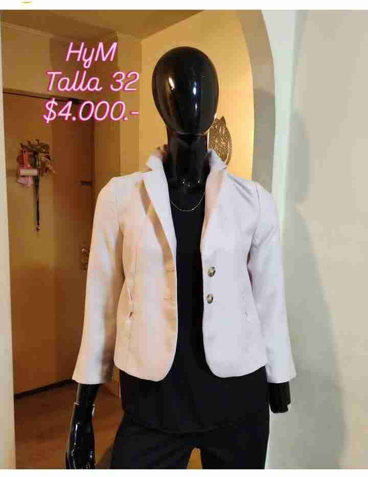 Blazer rasa claro HyM Talla 32