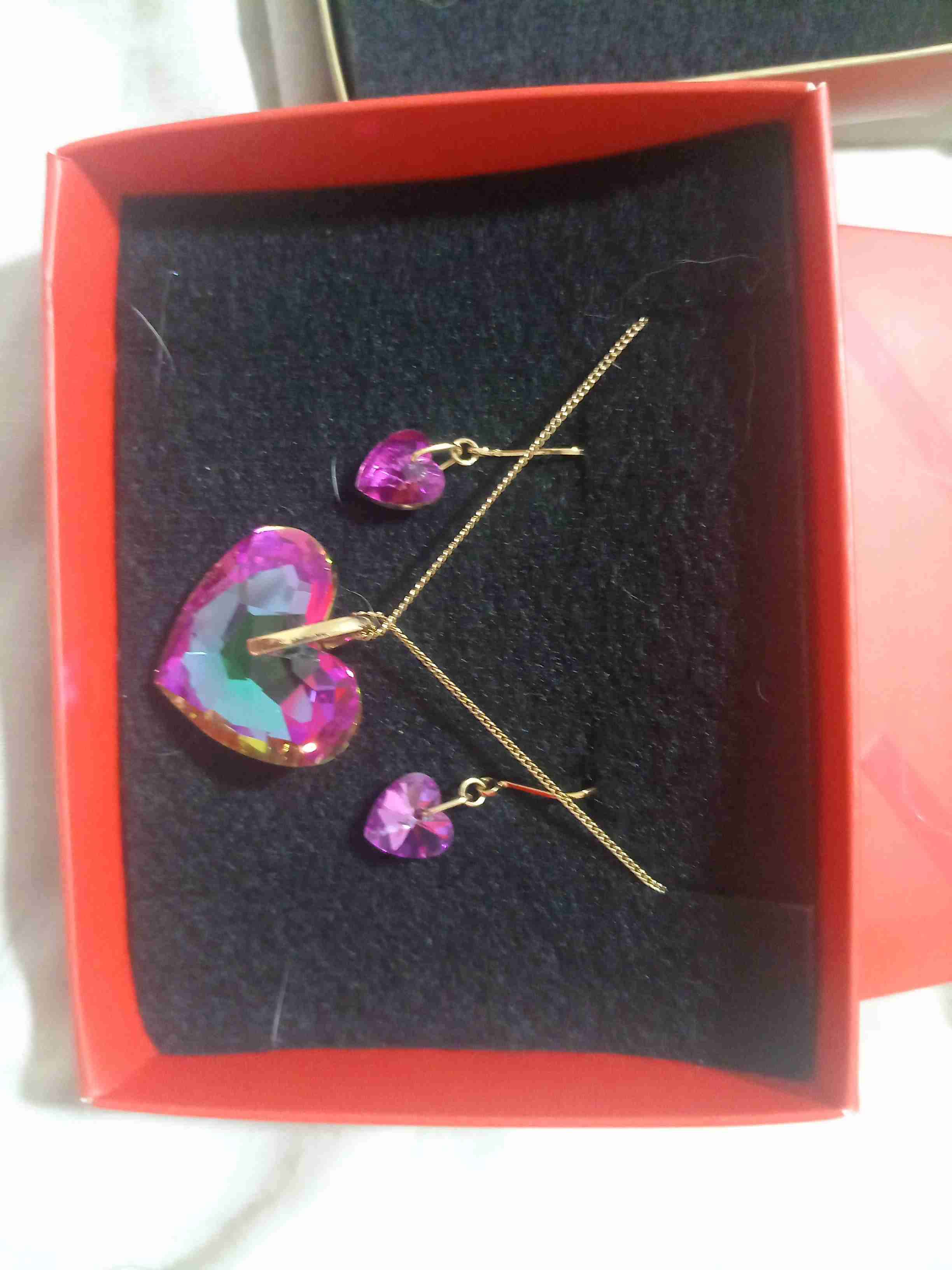 Collar dorado con perlas - 4