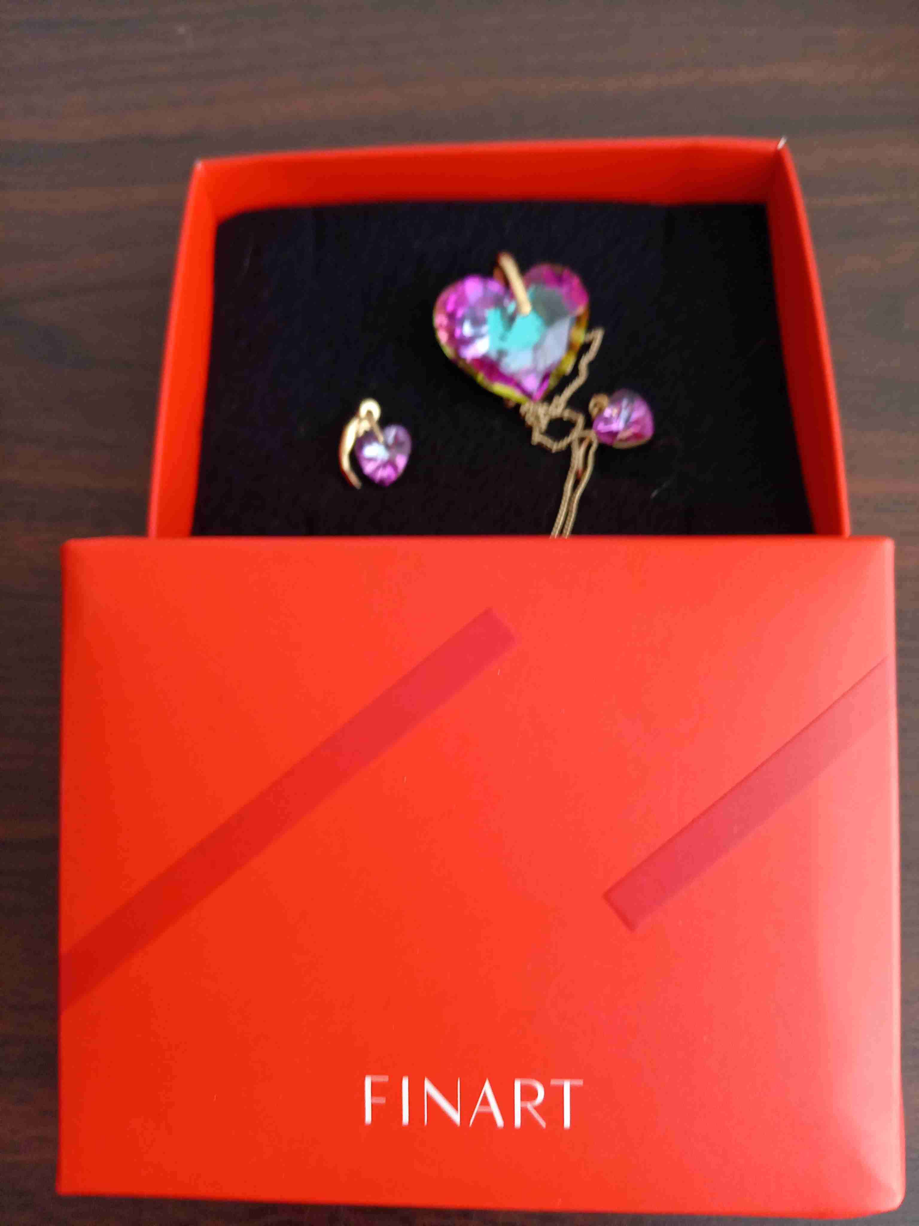 Set de joyas ámbar con cadena - miniatura 5