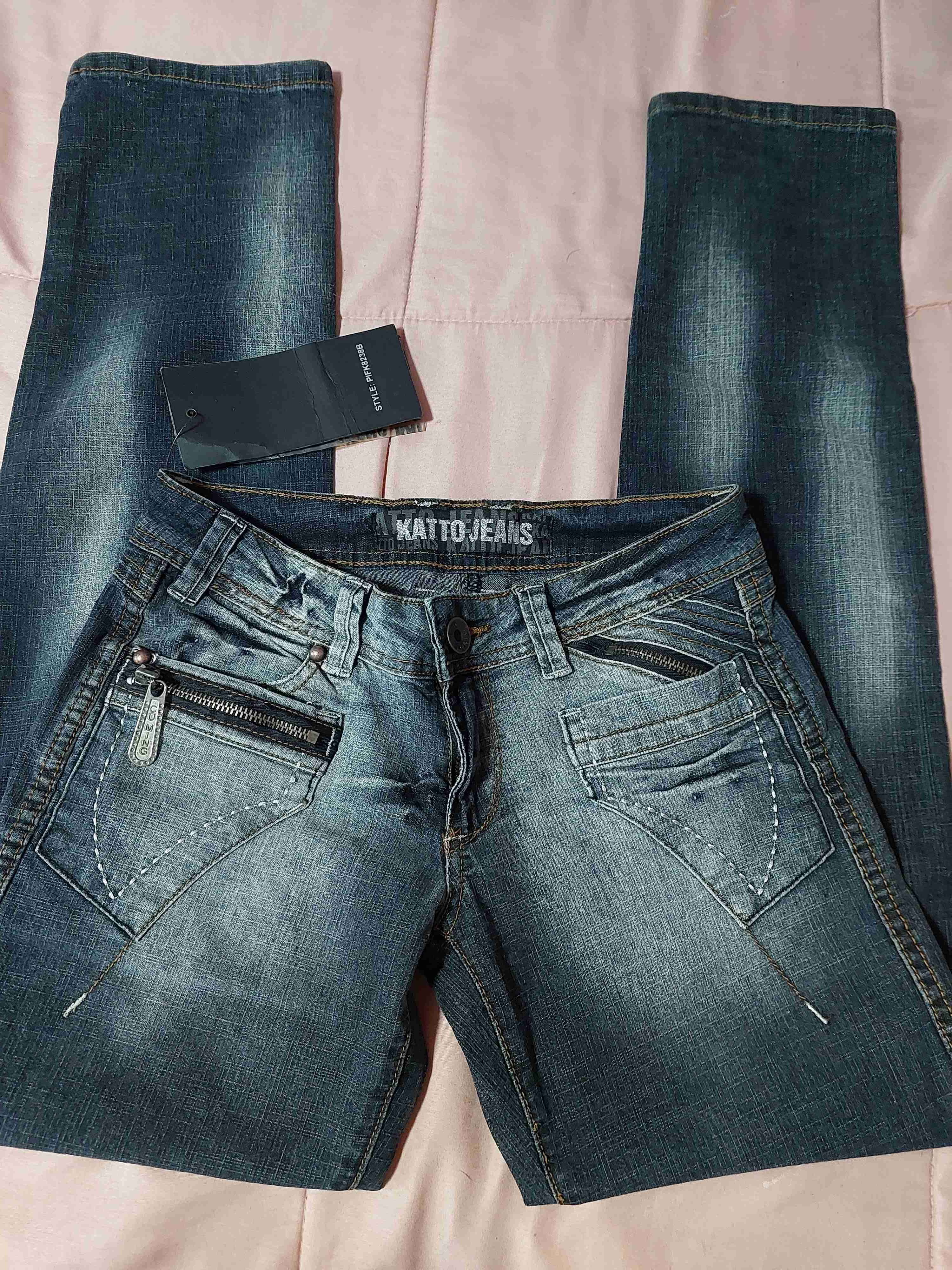 Jeans Katto azul desgastado - 1