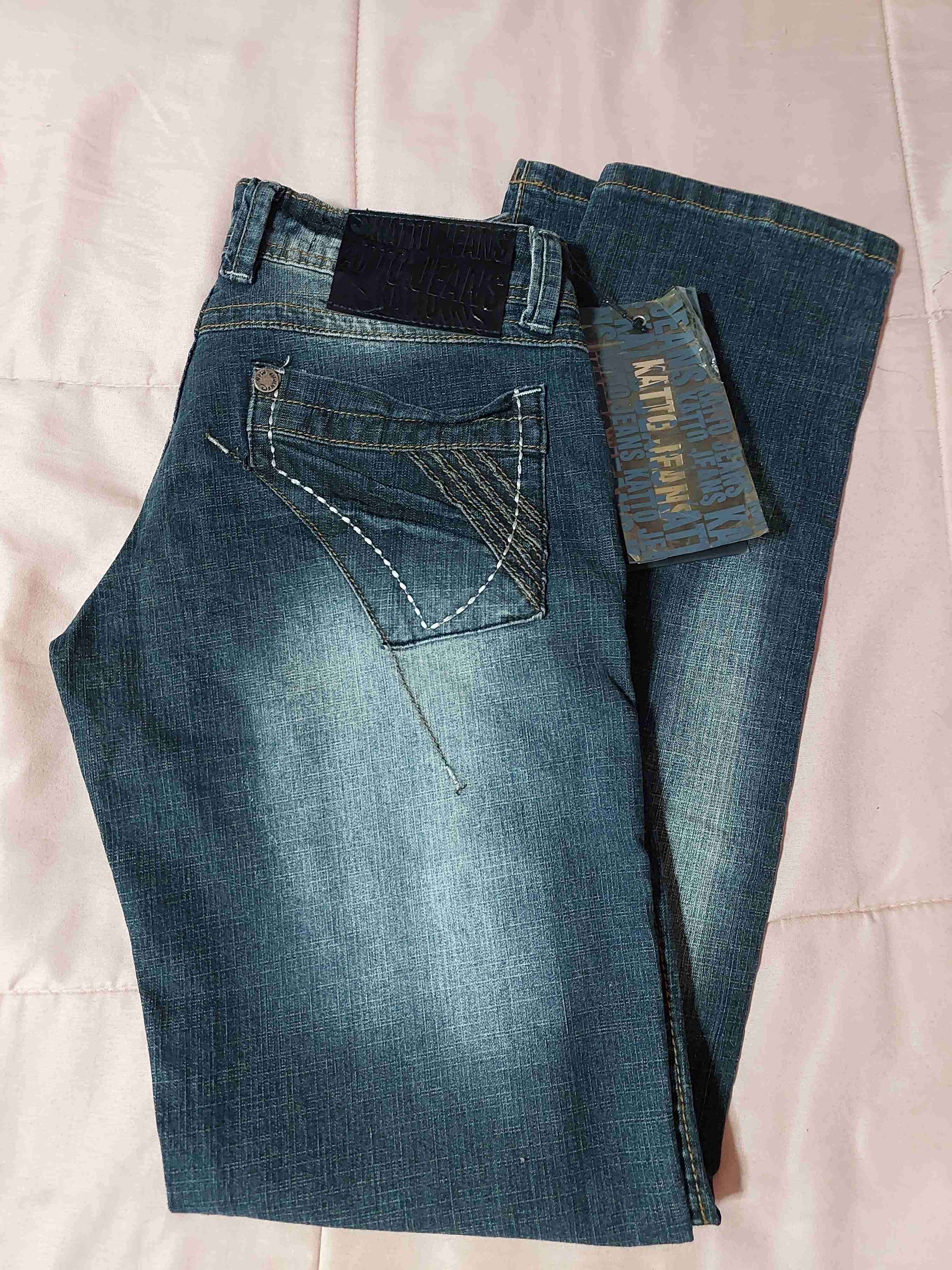 Jeans Katto azul desgastado - 2