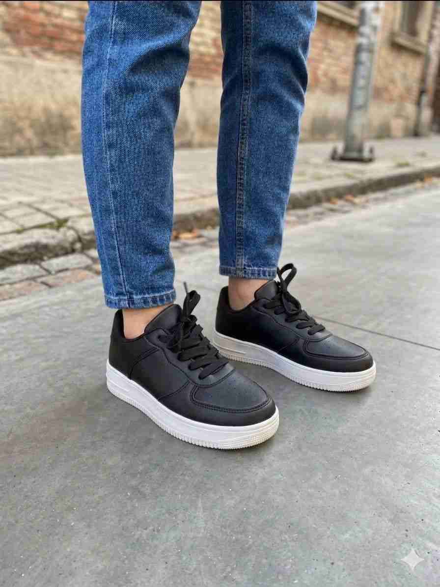 Zapatillas urbanas de dama, color  negras - miniatura 4