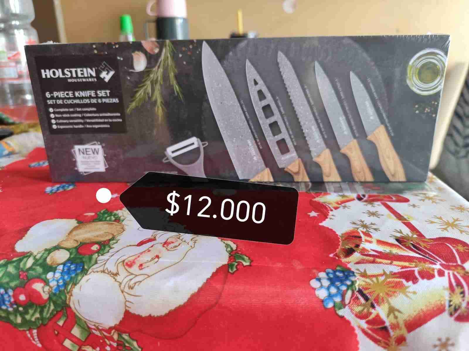 Set de cuchillos de cocina 6 piezas