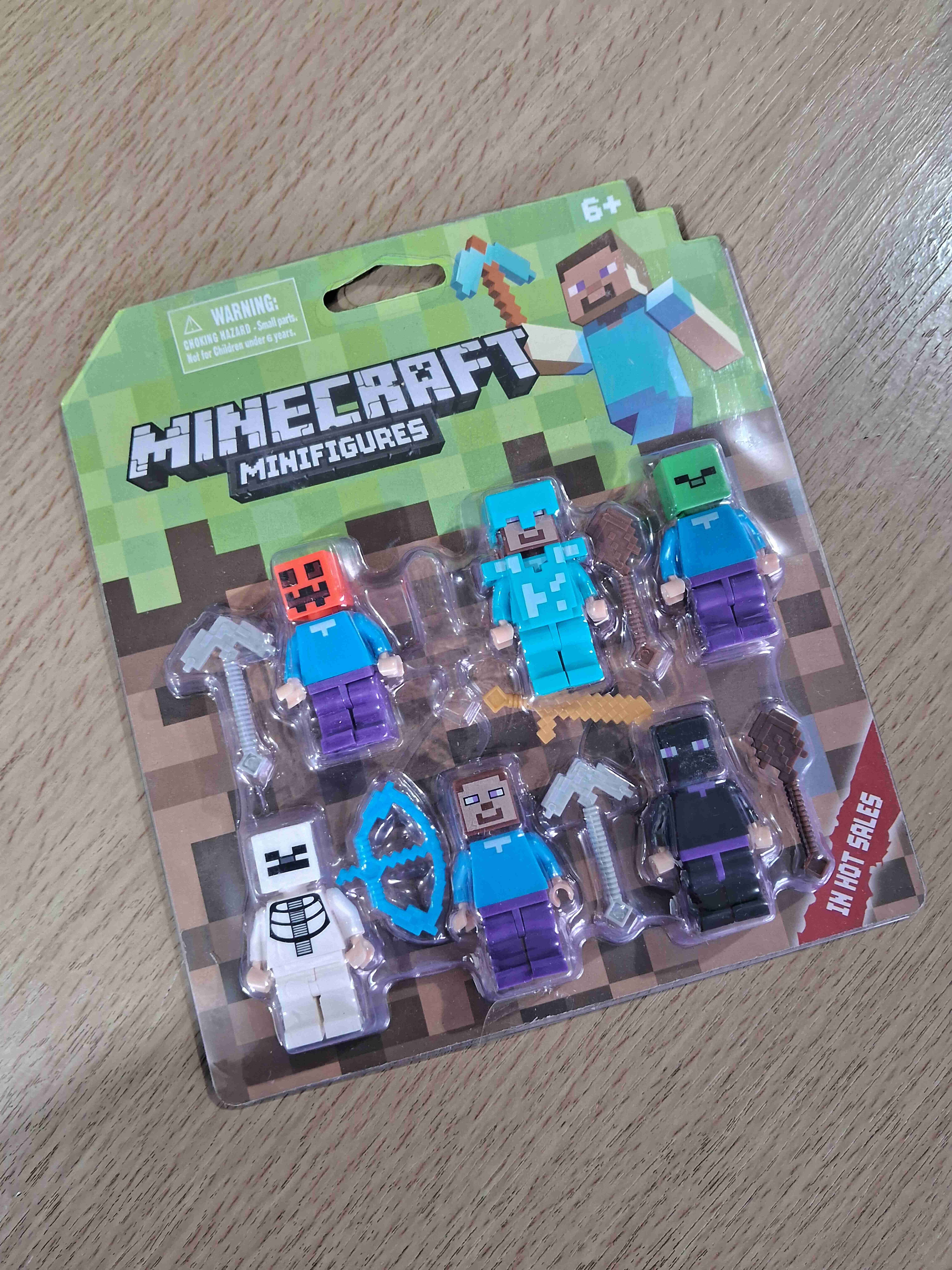 Set de figuras Minecraft - miniatura 1