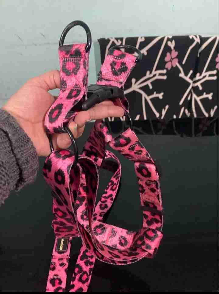 Arnés rosa para mascotas - 2