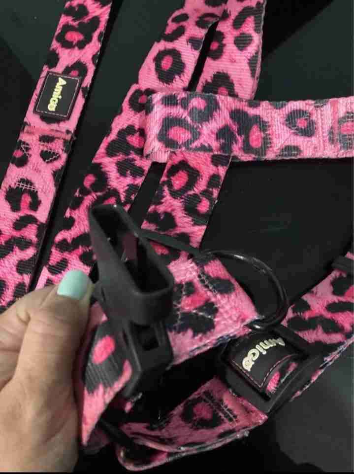 Arnés rosa para mascotas - 3