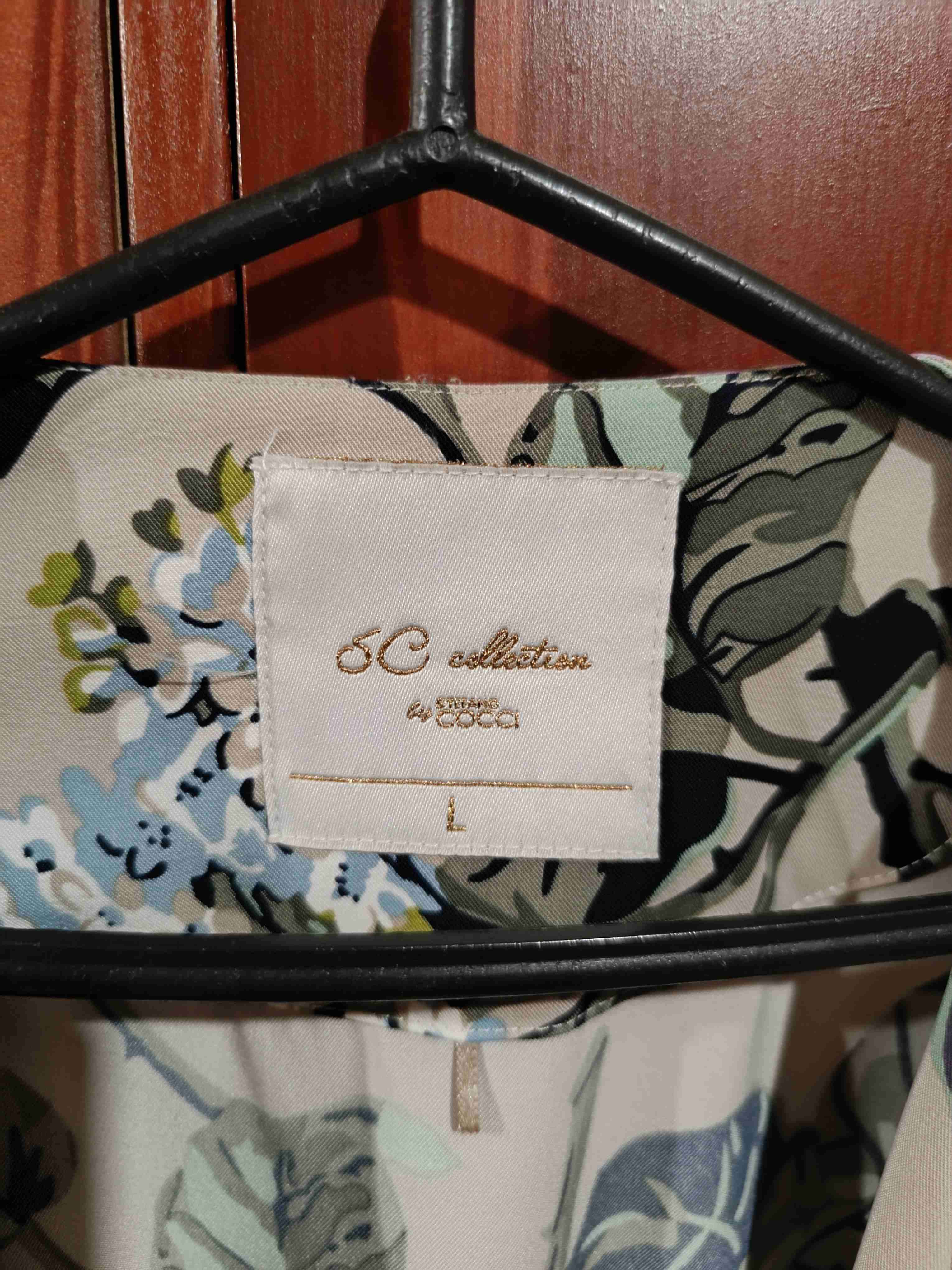 Blazer floral talla L - miniatura 1