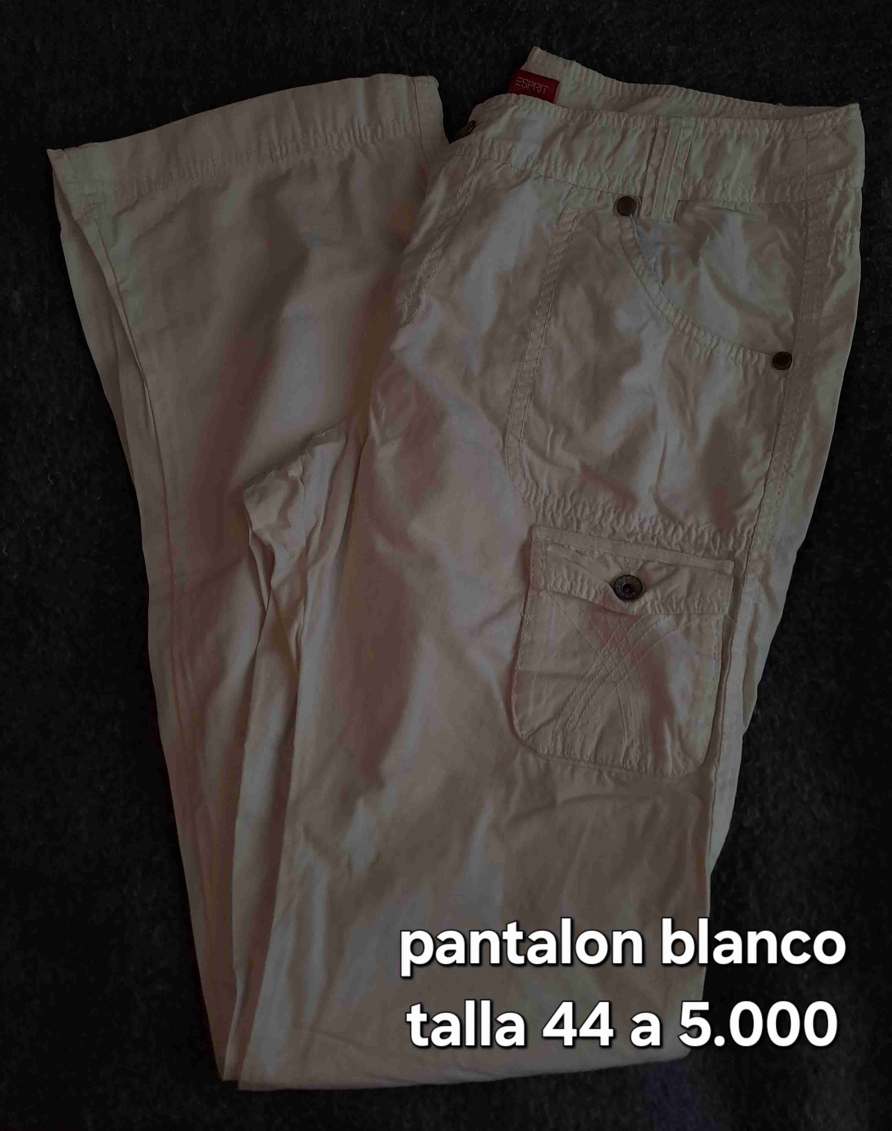 Pantalón blanco Esprit