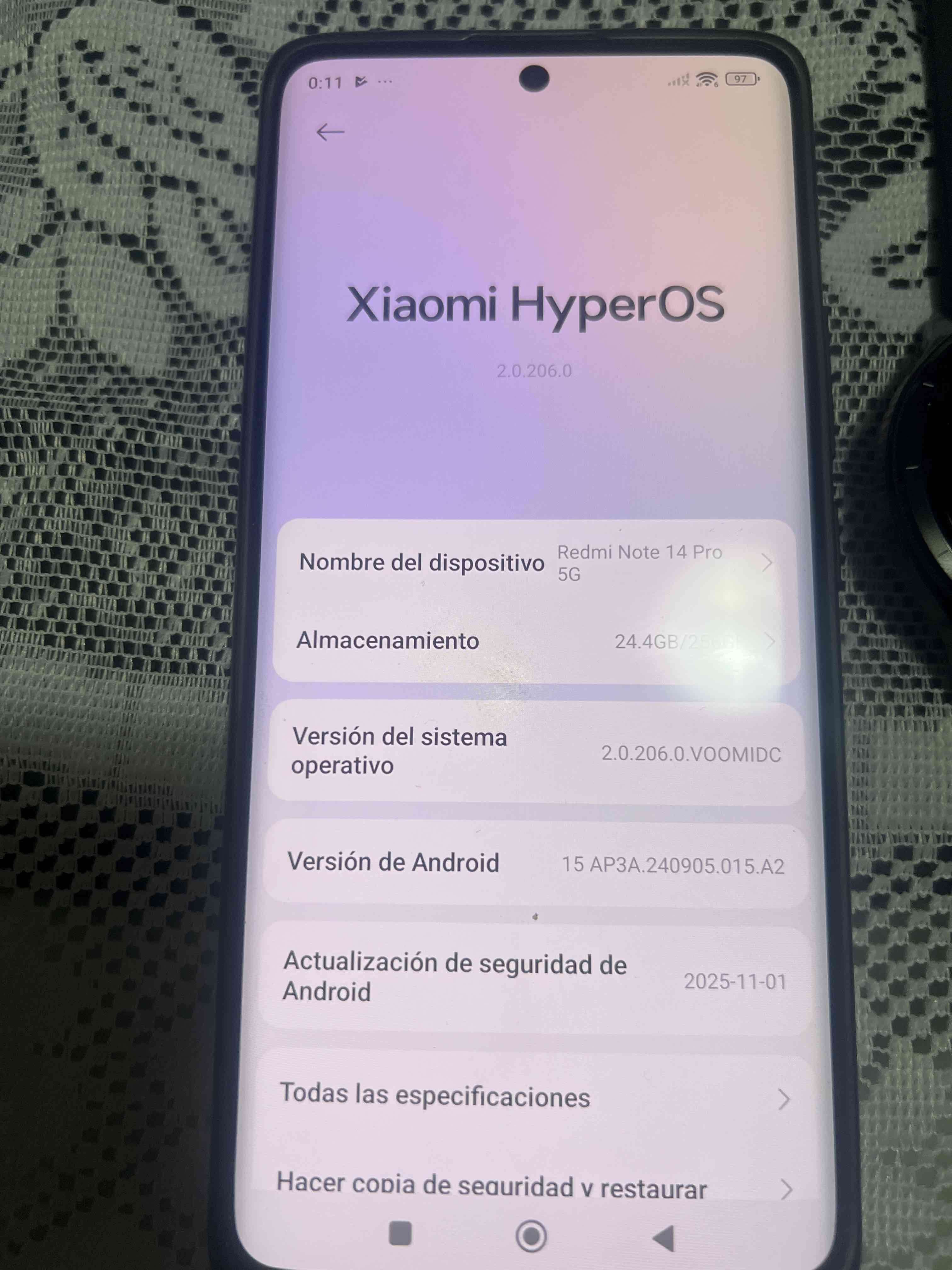 Xiaomi Redmi Note 14 Pro 5G con reloj inteligente - miniatura 2