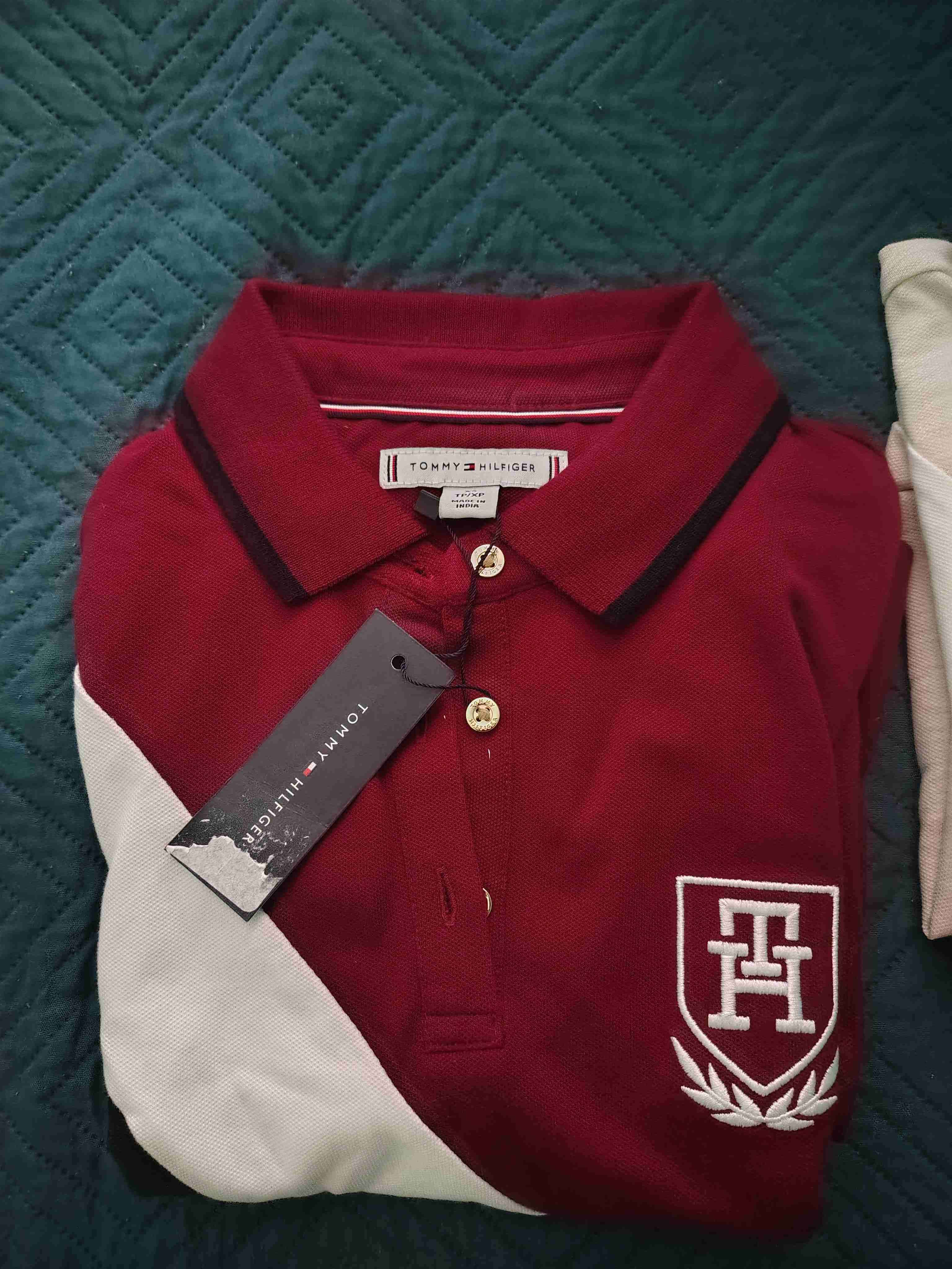 Vestido Tommy Hilfiger rojo con rayas - 2