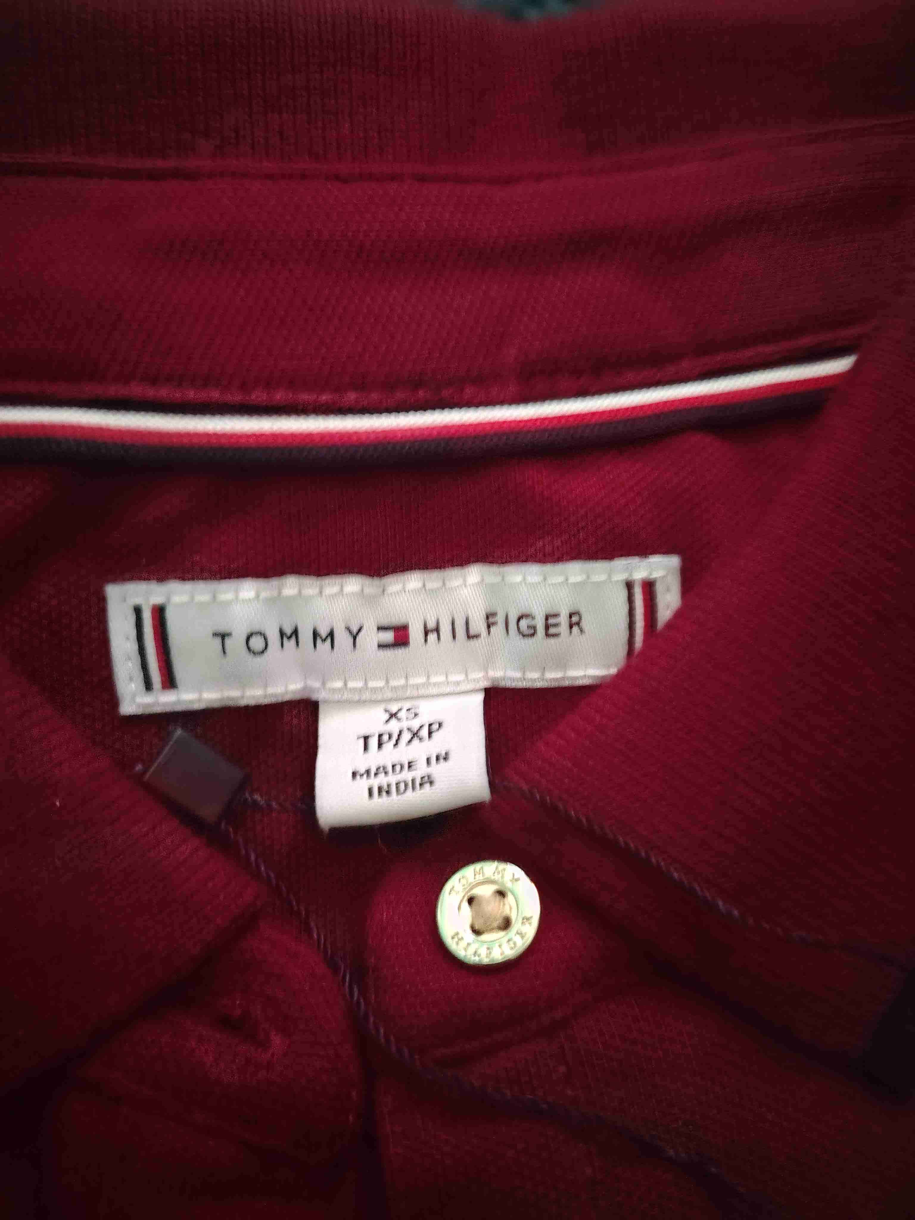 Vestido Tommy Hilfiger rojo con rayas - 4