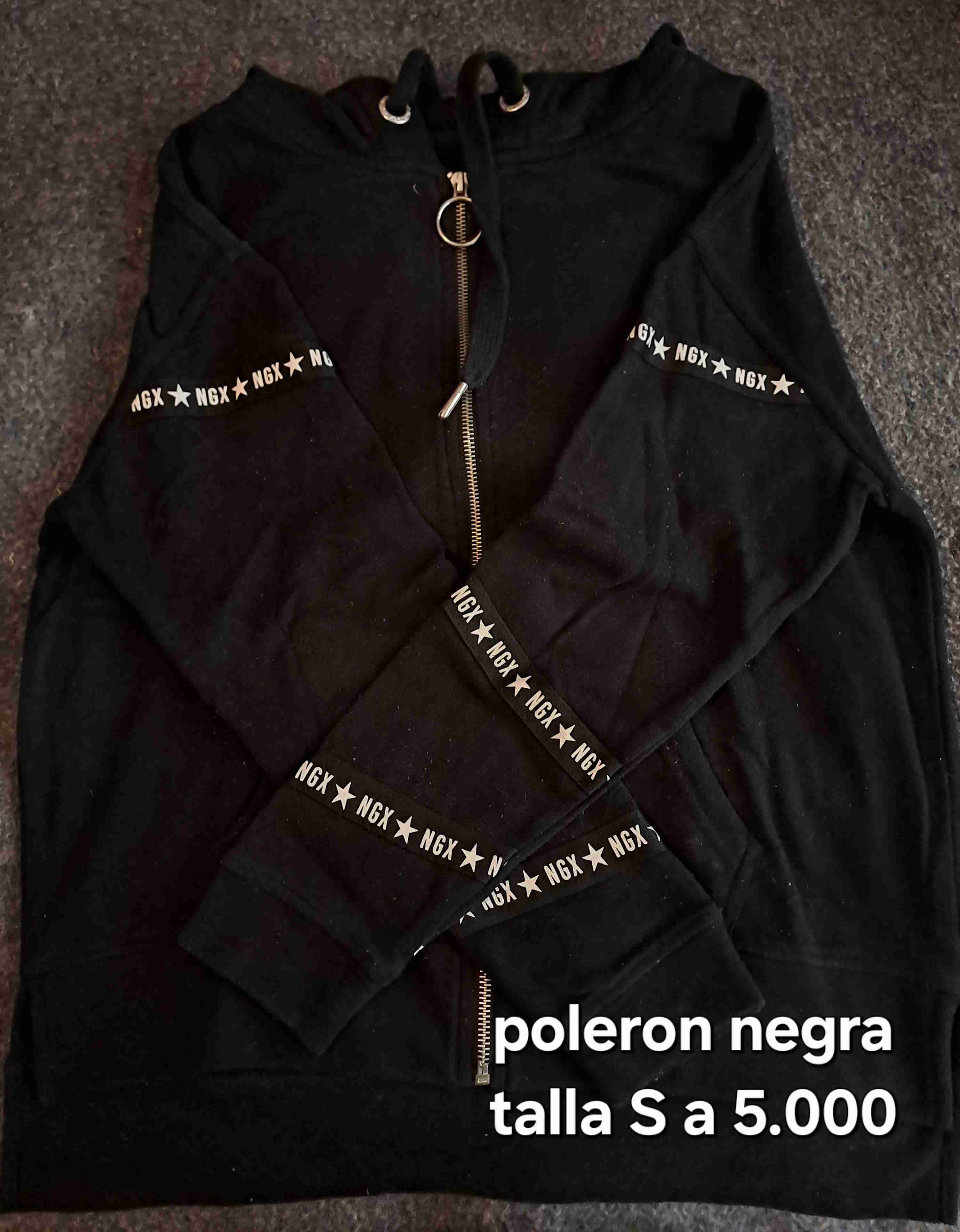 Polerón negro NGX