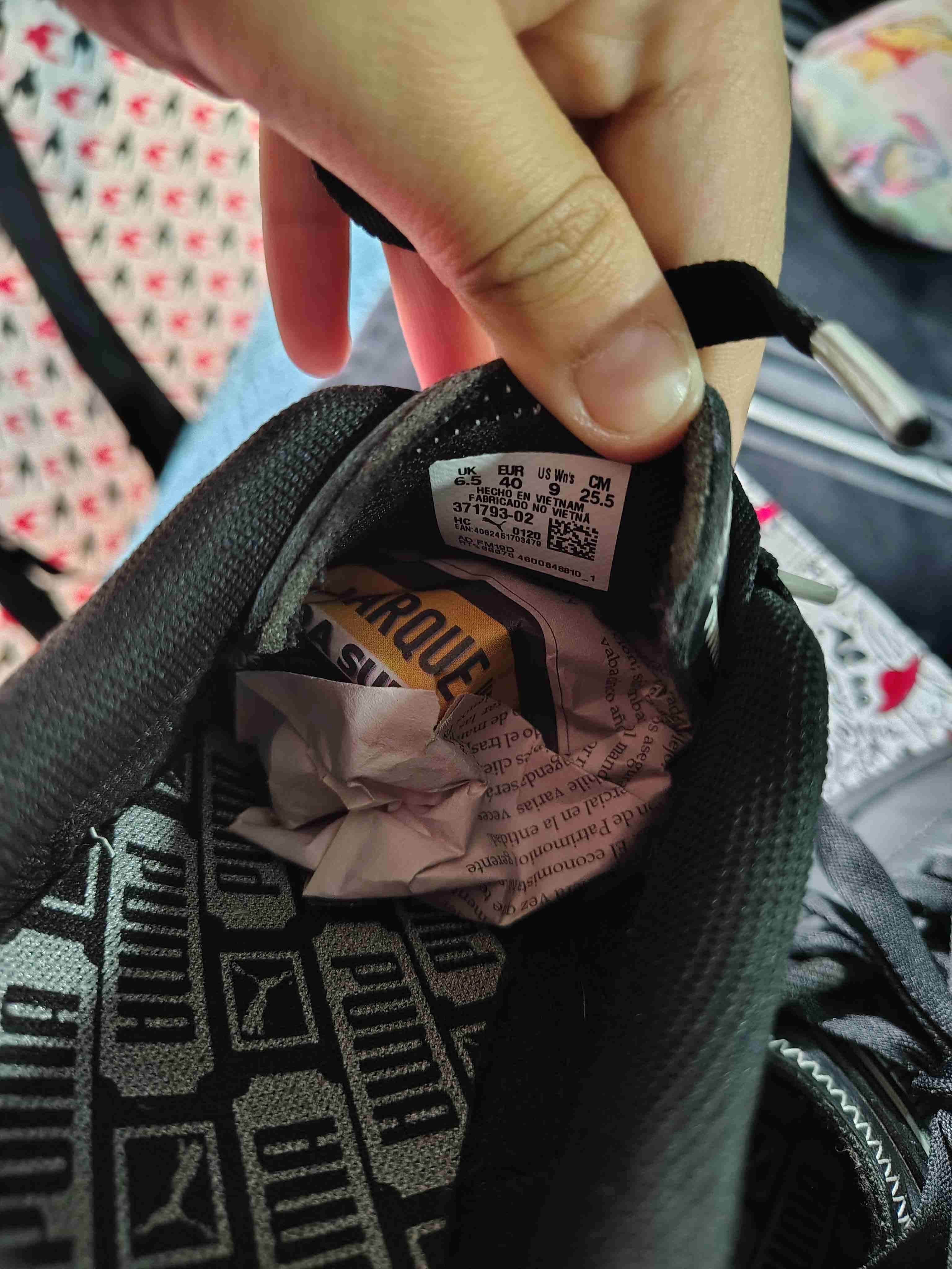 Zapatillas negras Puma Basket - 6