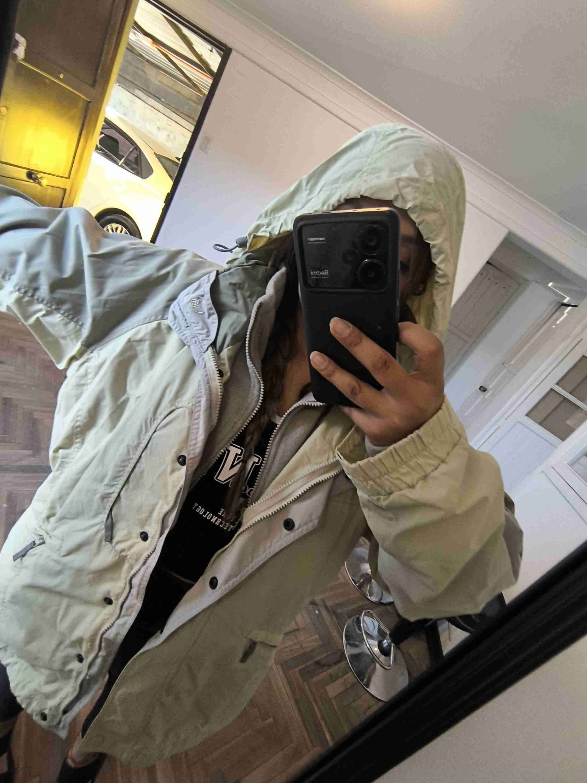 Chaqueta verde limón y gris Columbia - 2