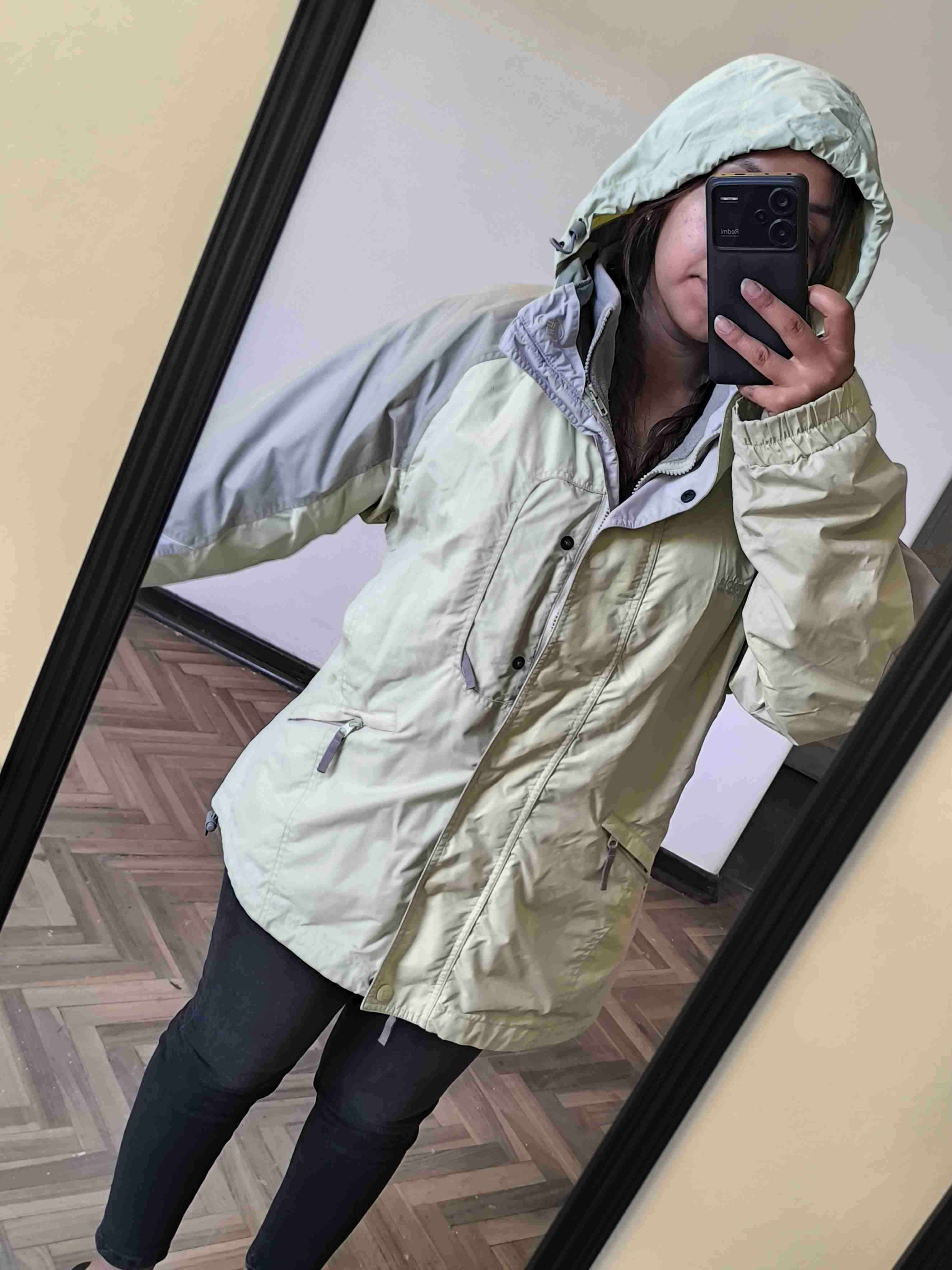 Chaqueta verde limón y gris Columbia - 3