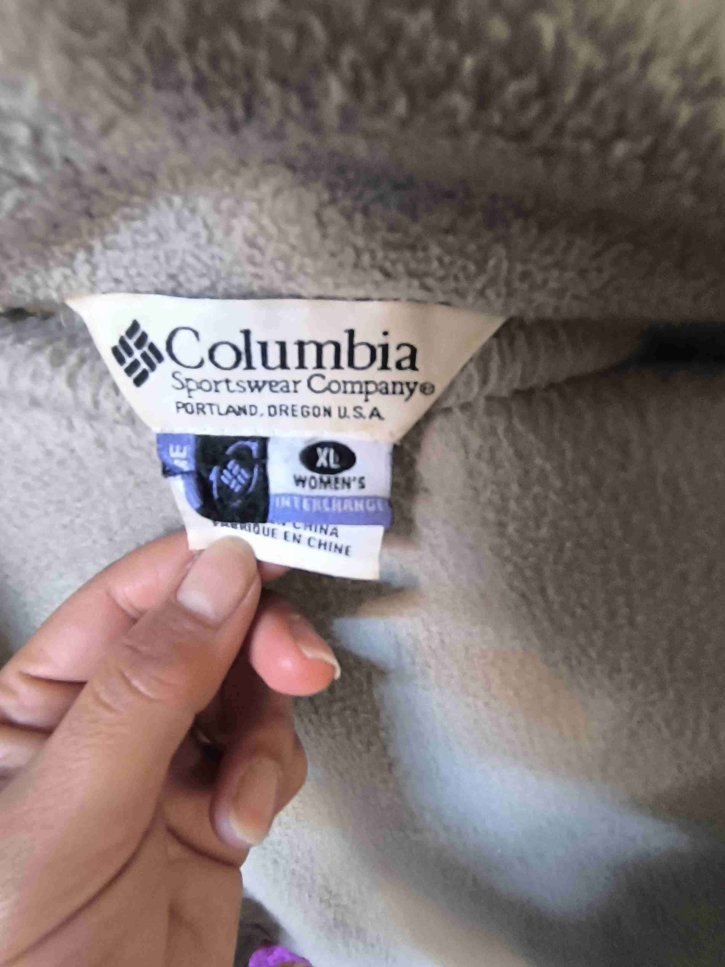 Chaqueta verde limón y gris Columbia - 5