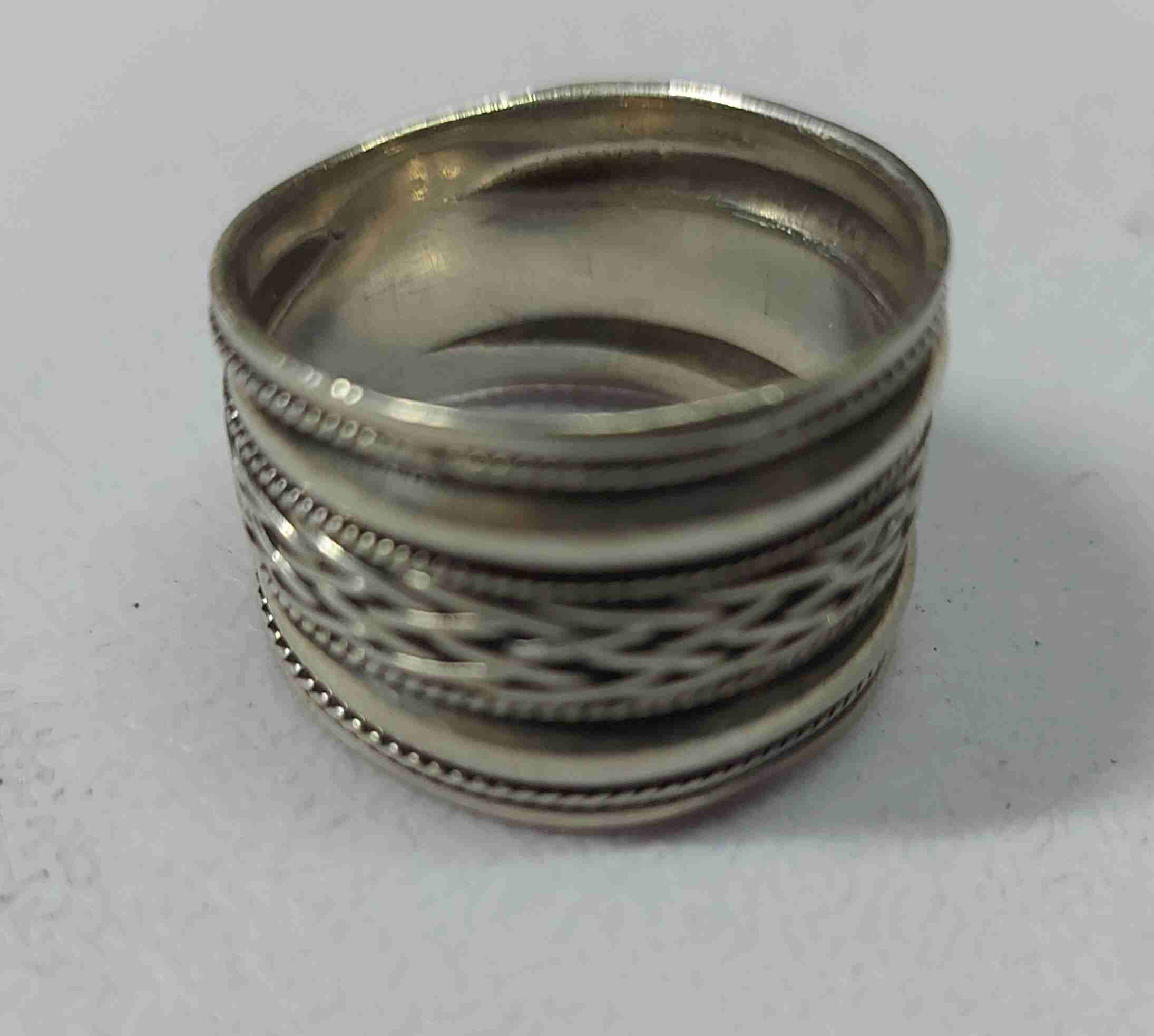 Anillo de plata trenzado - miniatura 1
