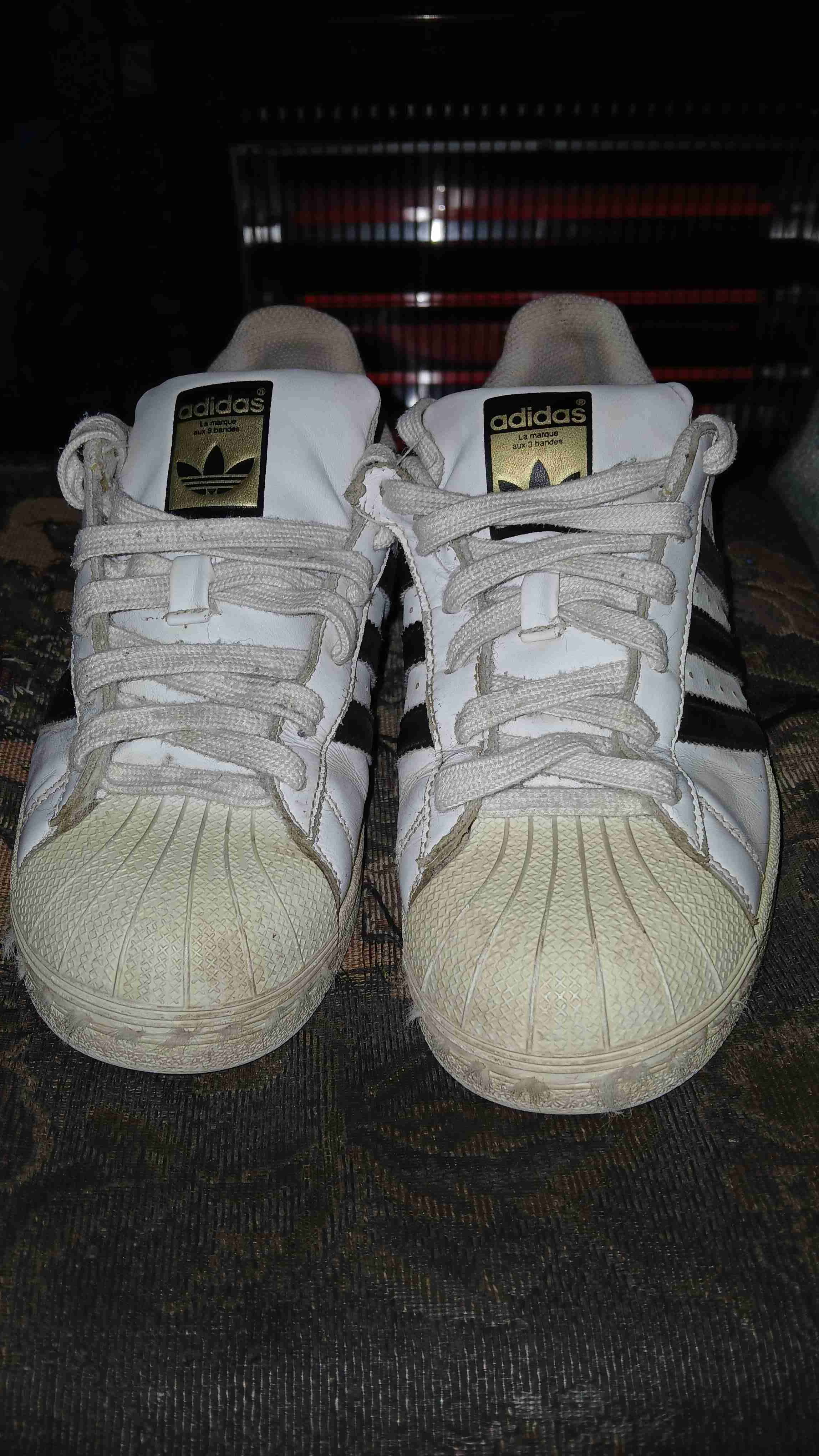 Zapatillas blancas Adidas Superstar - 3