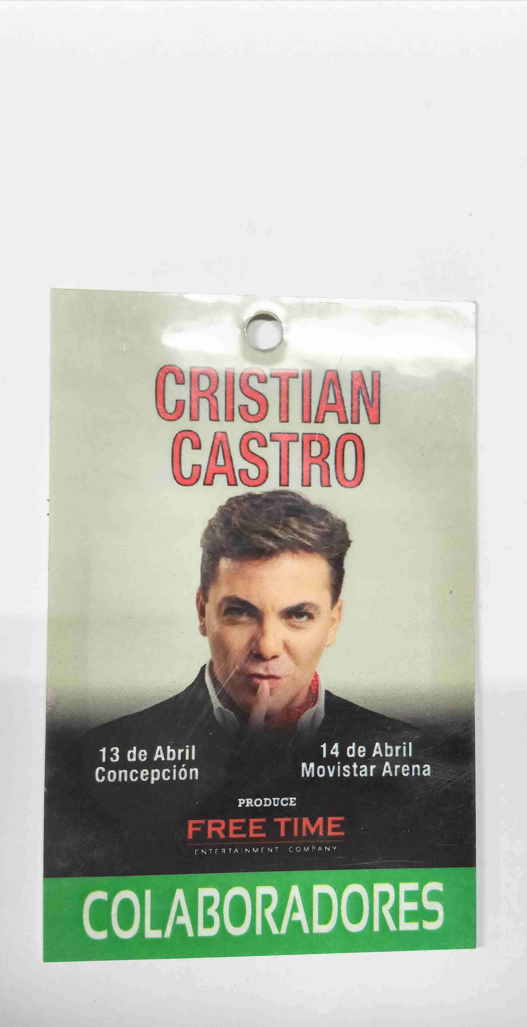 Pase de colaborador concierto