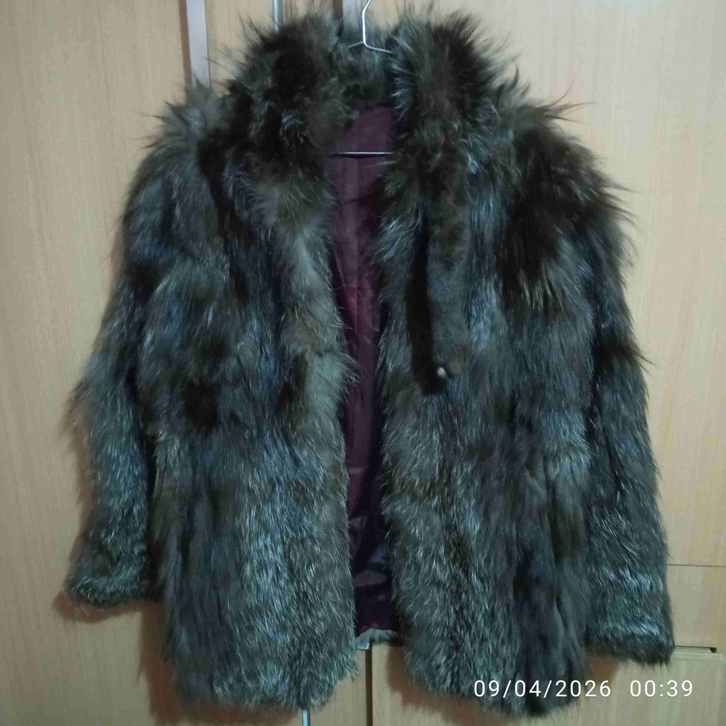 Abrigo de piel de zorro - 1