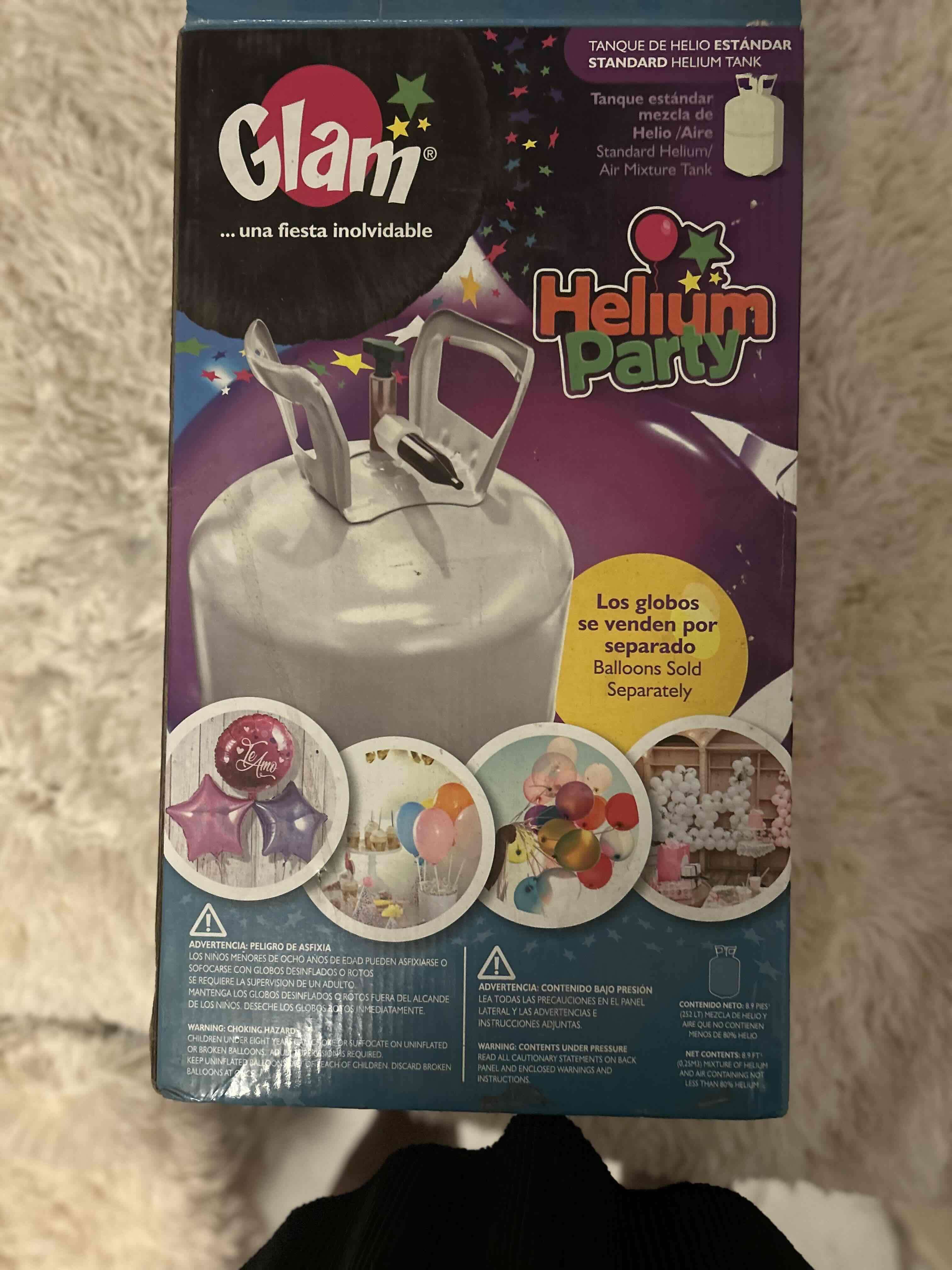Tanque de helio para fiestas - miniatura 2