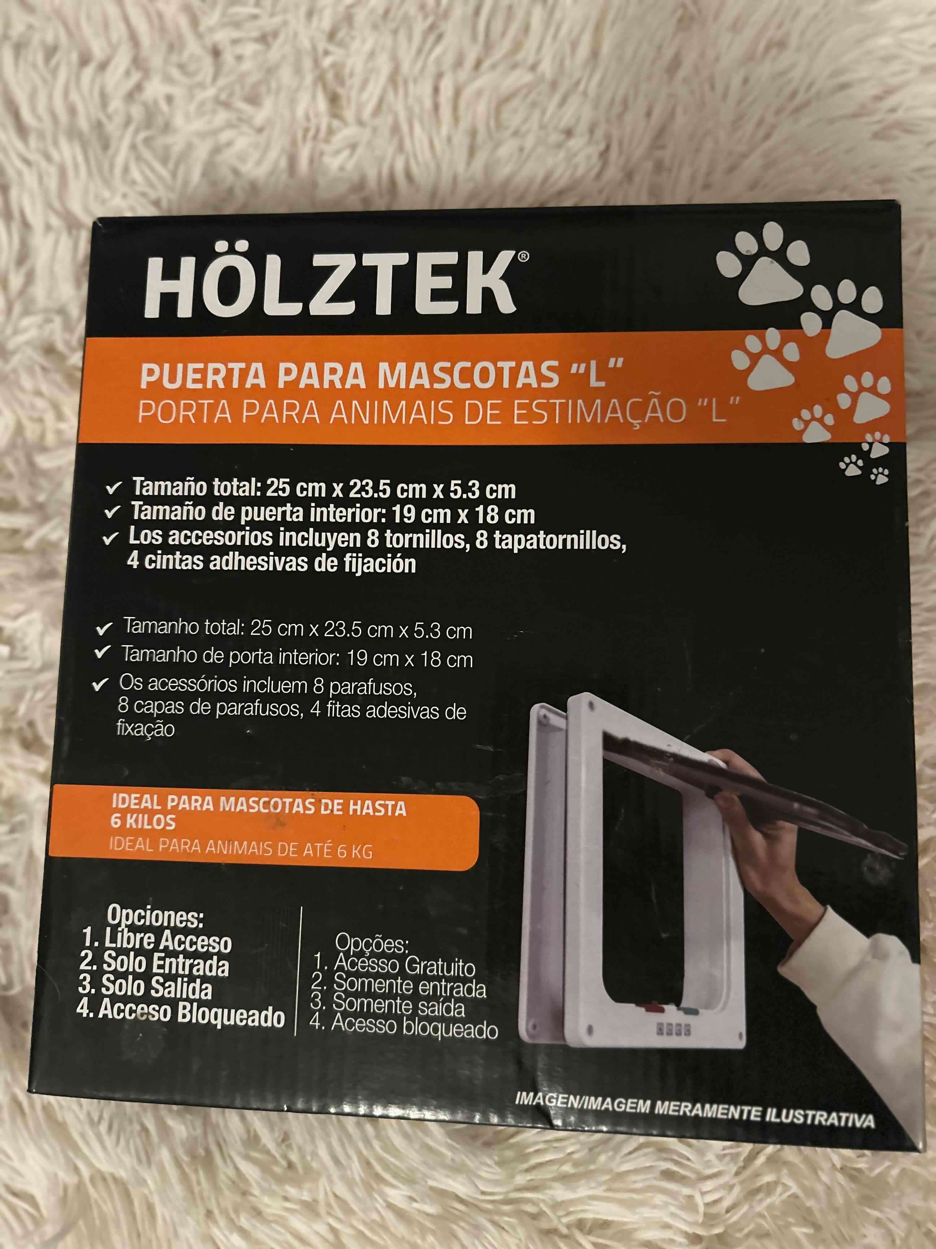 Puerta para mascotas Hölztek L