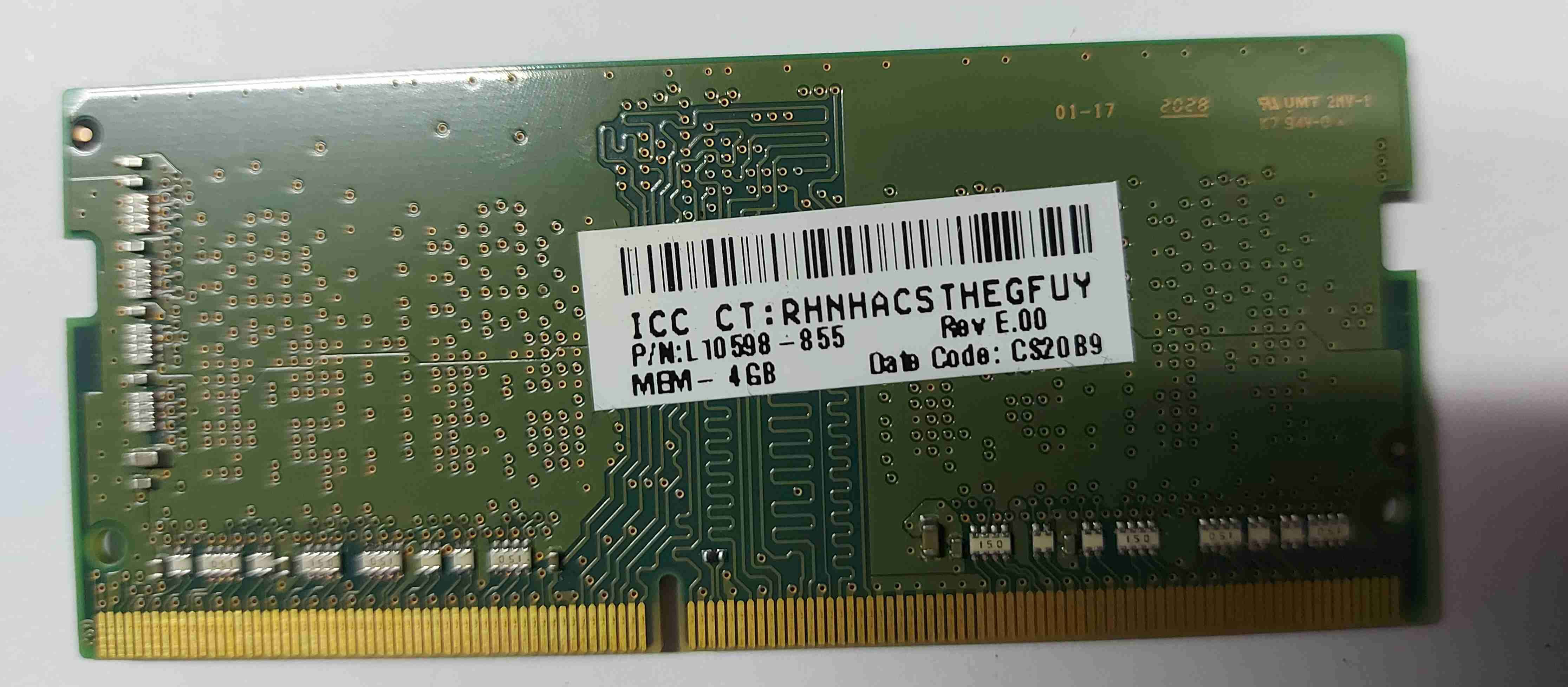 Memoria RAM Samsung 4GB PC4 - 2
