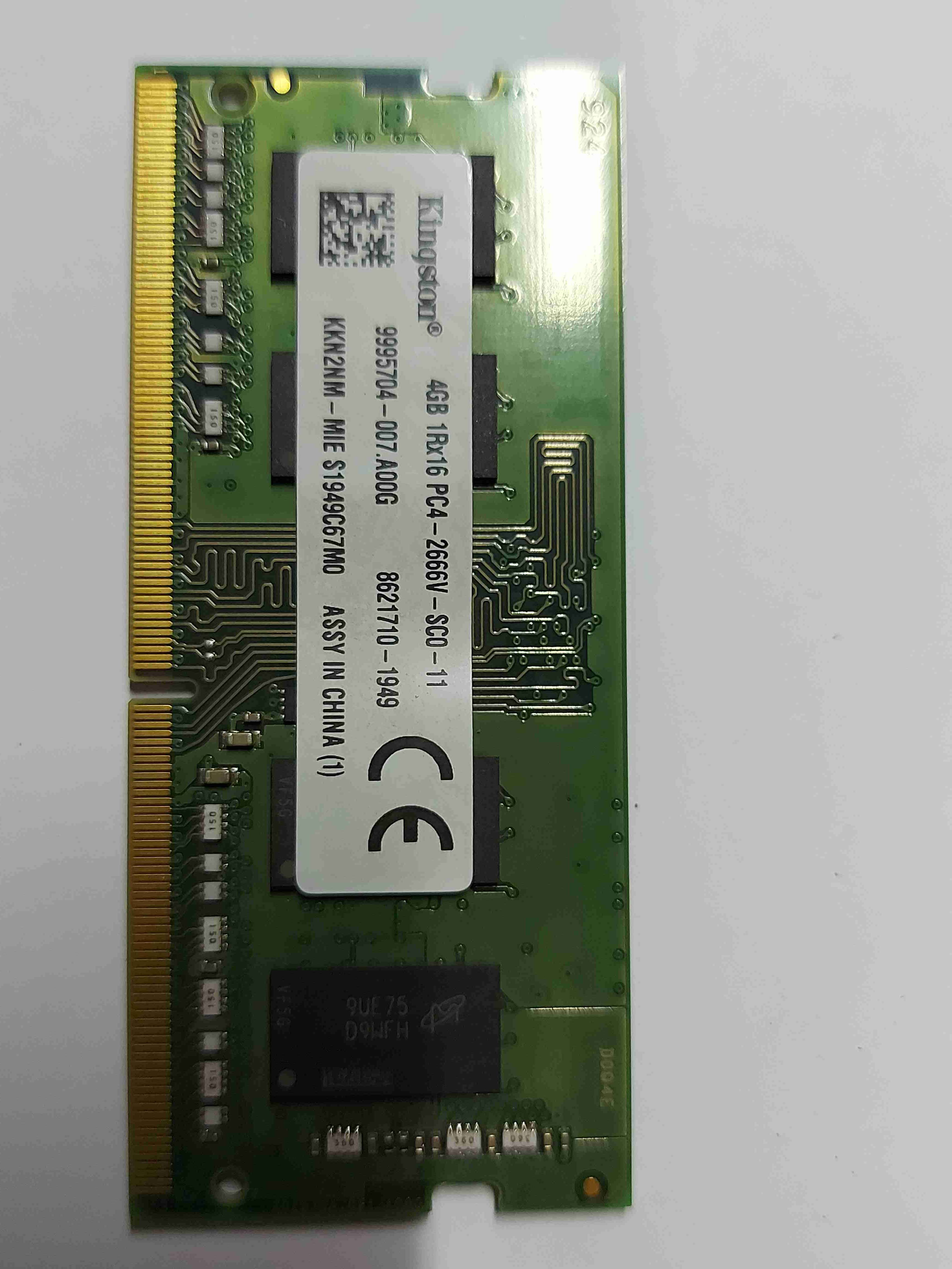Memoria RAM Kingston 4GB DDR4 - miniatura 1