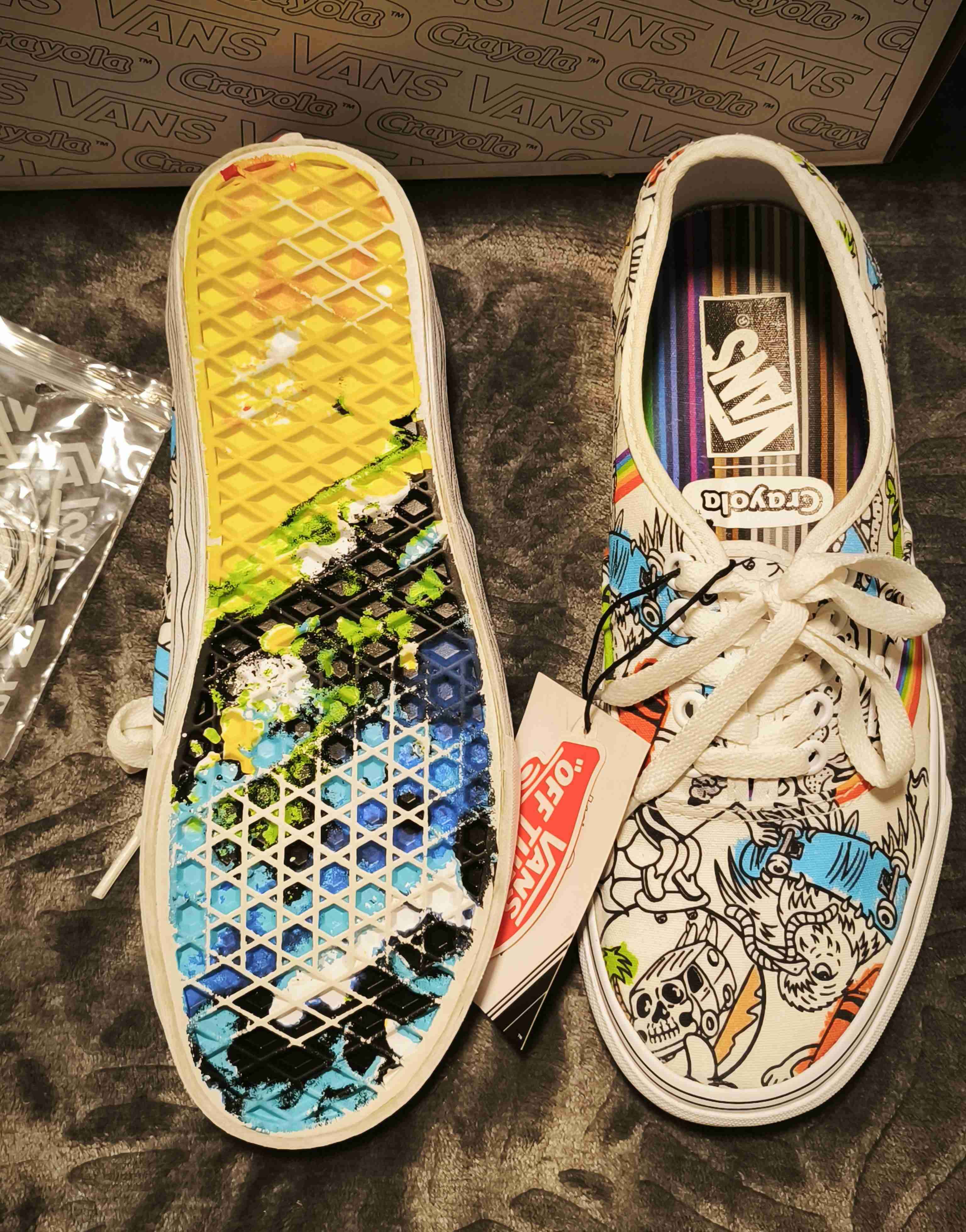 Zapatillas Vans  Edición Crayola - miniatura 2