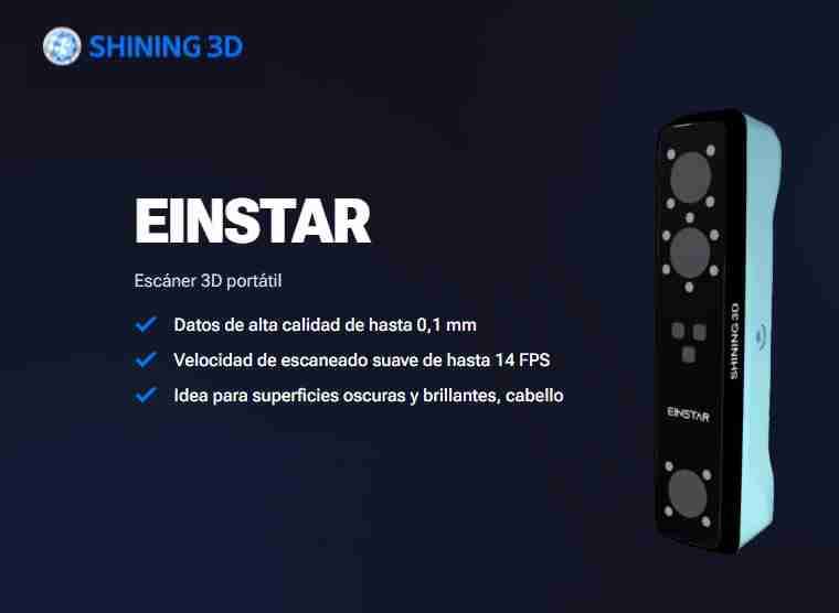 Cámara 3D EinScan Pro - miniatura 2