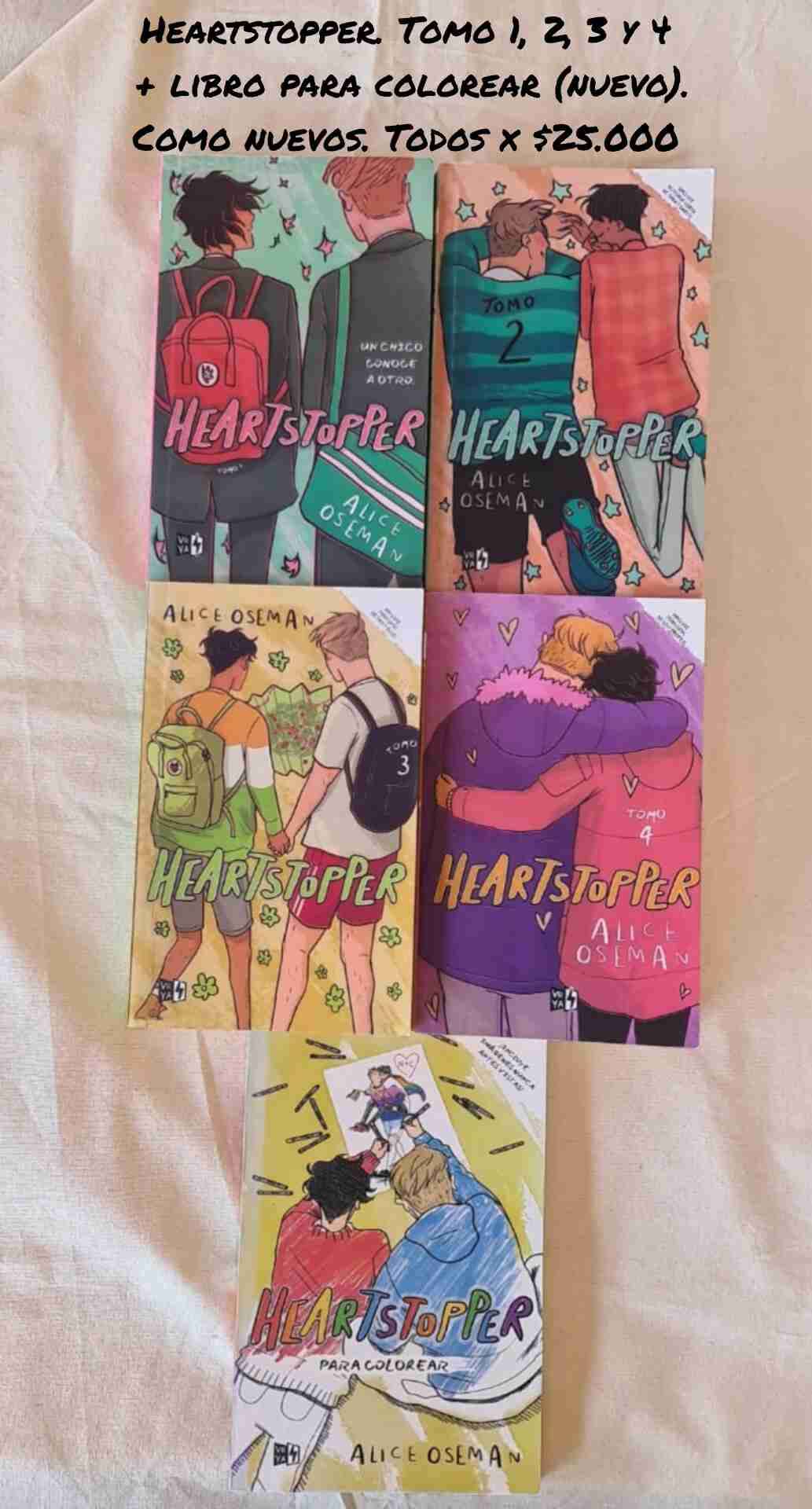 Colección Heartstopper + libro para colorear