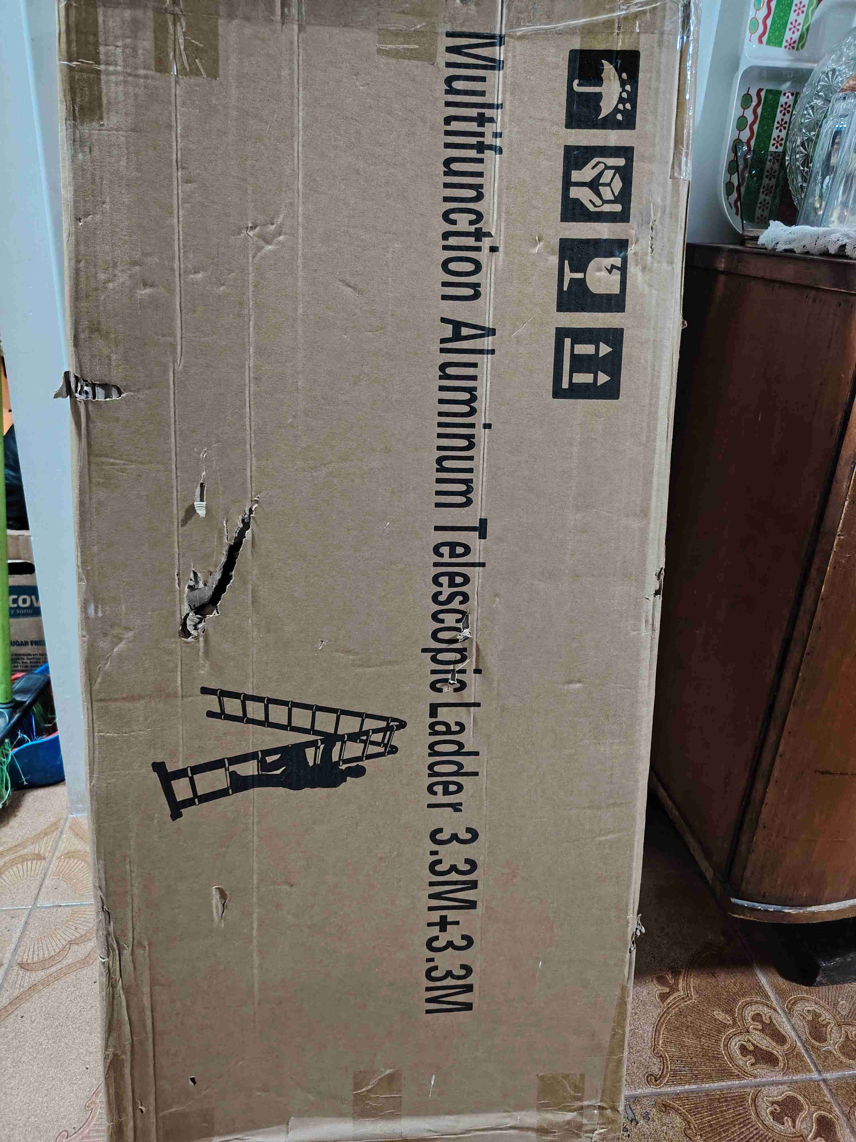 Escalera telescópica plegable - miniatura 3