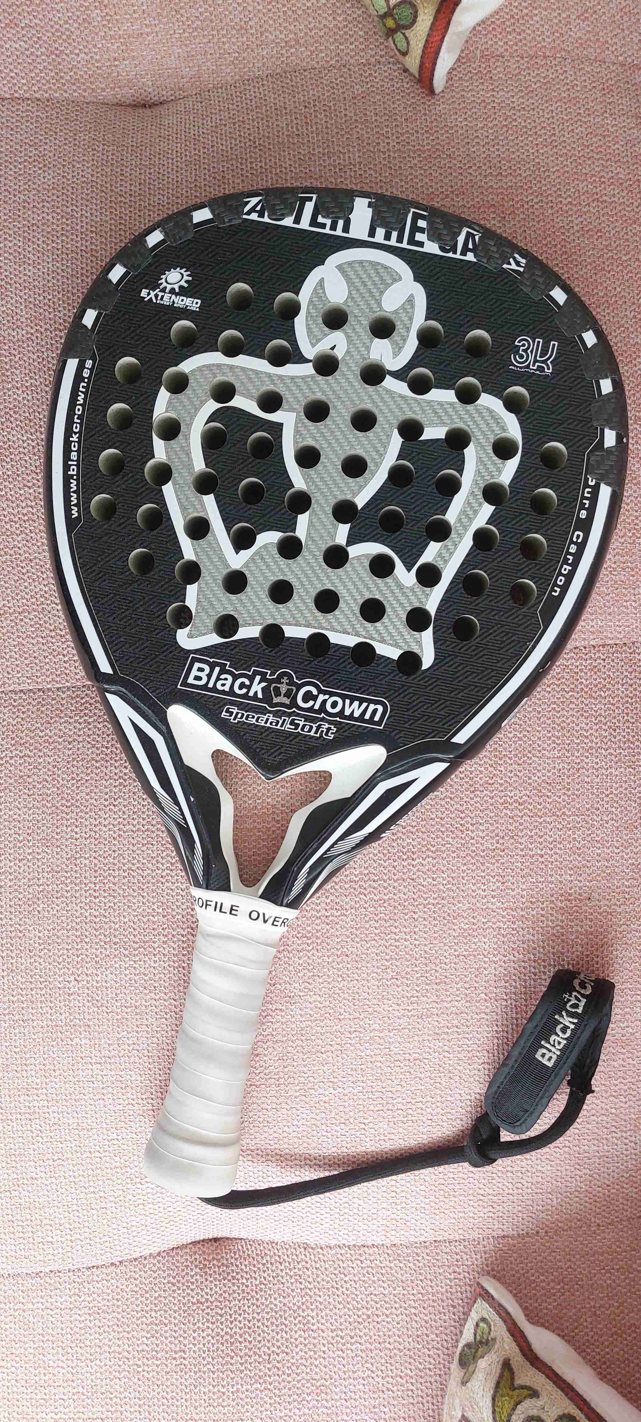 Pala de pádel Black Crown - miniatura 1