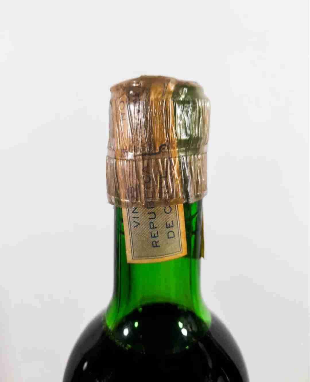 Botella de vino antiguo José Planella. - 3