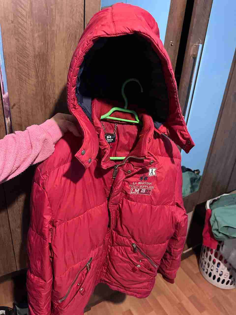 Parka LA MARTINA ORIGINAL  acolchada roja hombre - miniatura 2