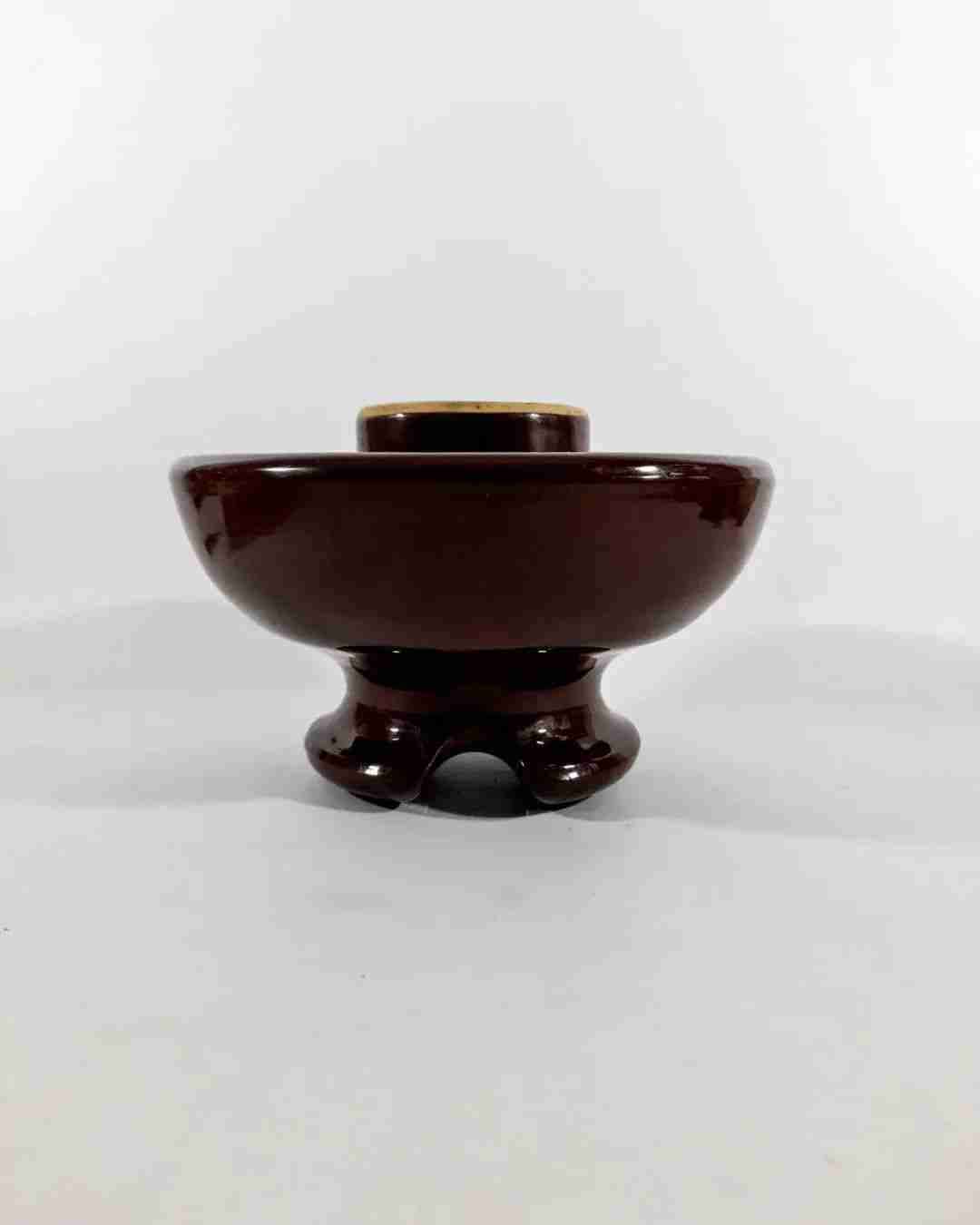 Aislador electrico antiguo. - miniatura 2