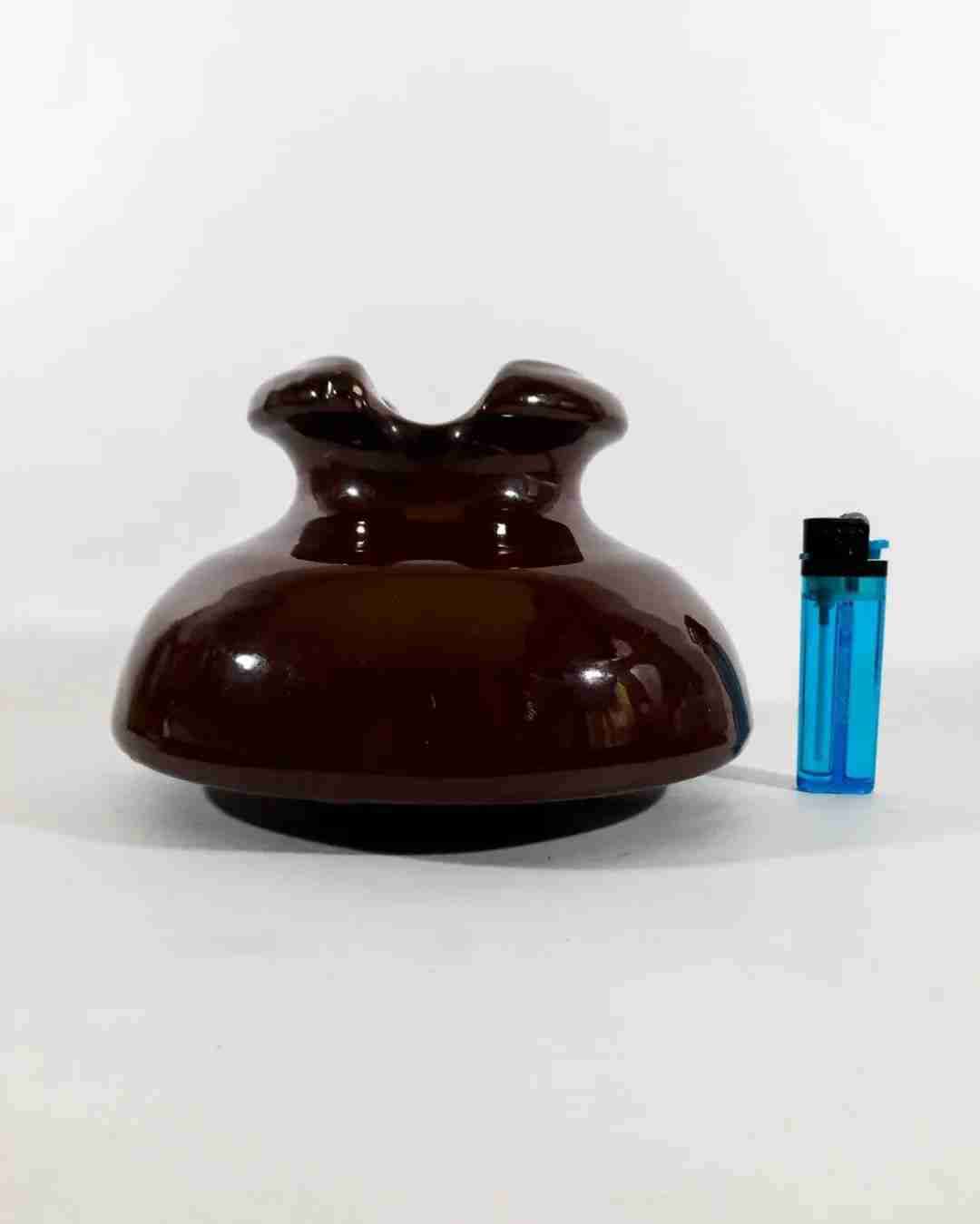 Aislador electrico antiguo. - miniatura 5