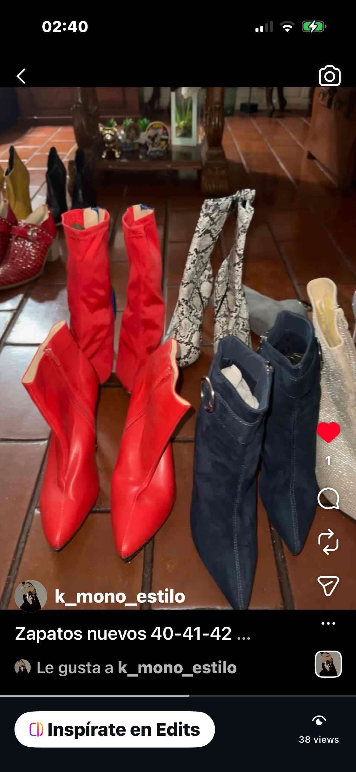 Botines de mujer diversos colores - miniatura 2